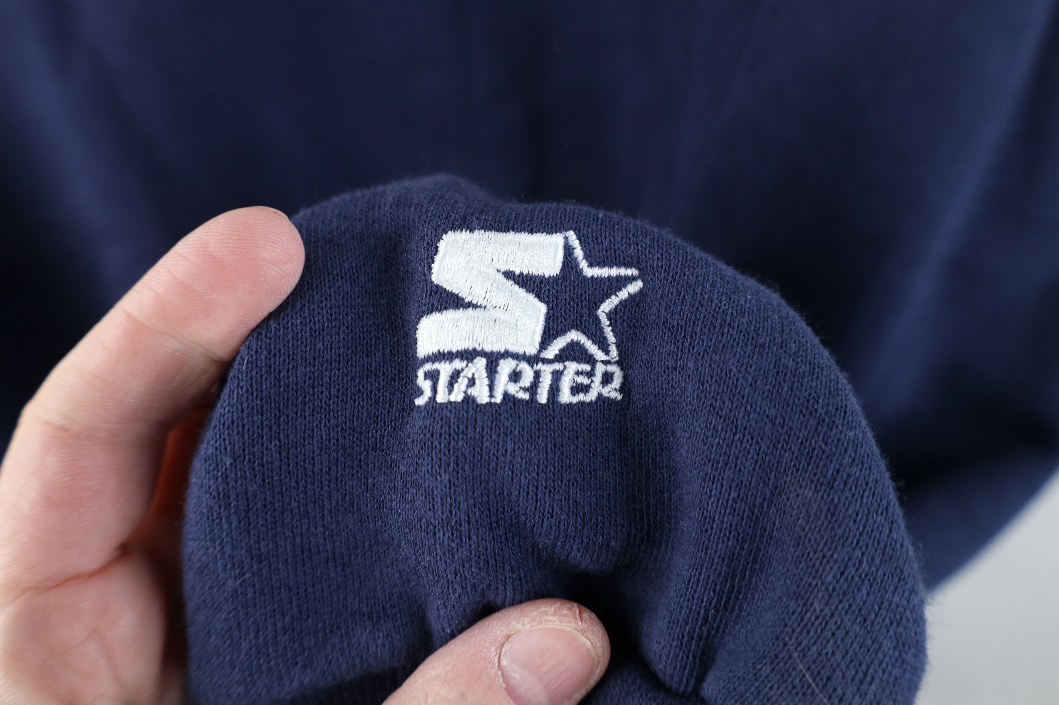 Starter Deadstock Vintage 90s Starter University Michigan Sweatshirt Size US L / EU 52-54 / 3 - 9 Thumbnail