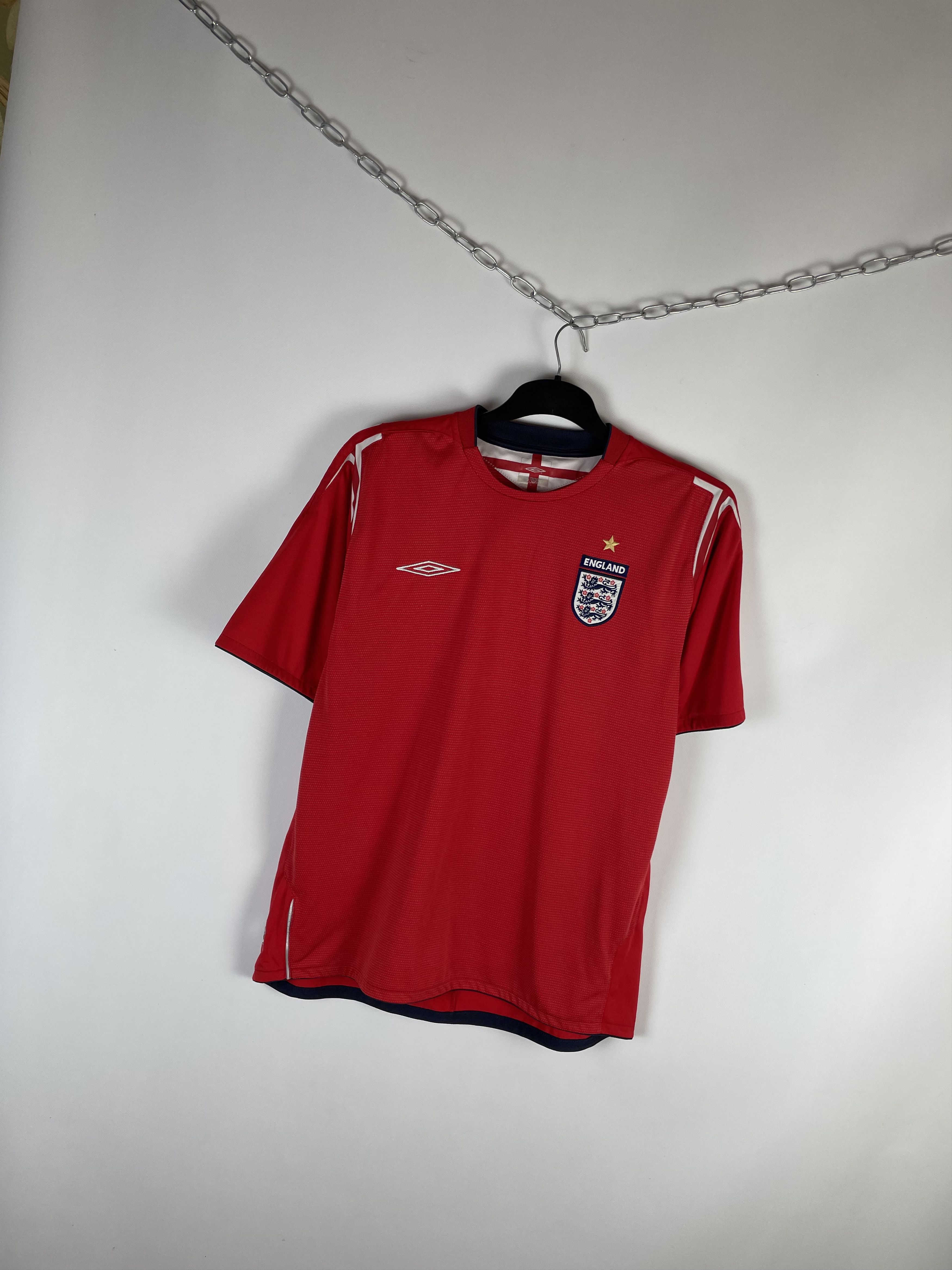 Umbro Vintage Umbro England Jersey Size US XL / EU 56 / 4 - 2 Thumbnail