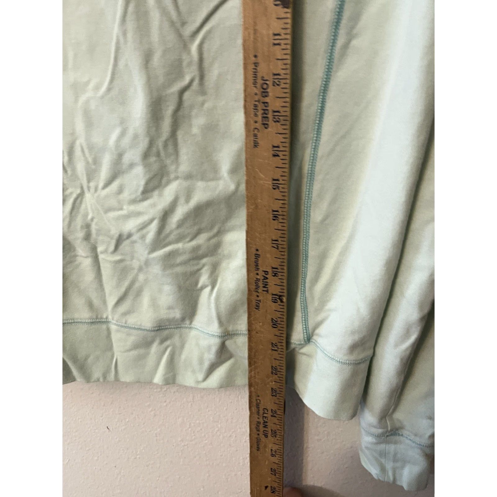 Pinko PINK Sweatshirt Women Small Logo 1/4 Zip Mint Green Victoria's Secret PINK Size S / US 4 / IT 40 - 4 Thumbnail