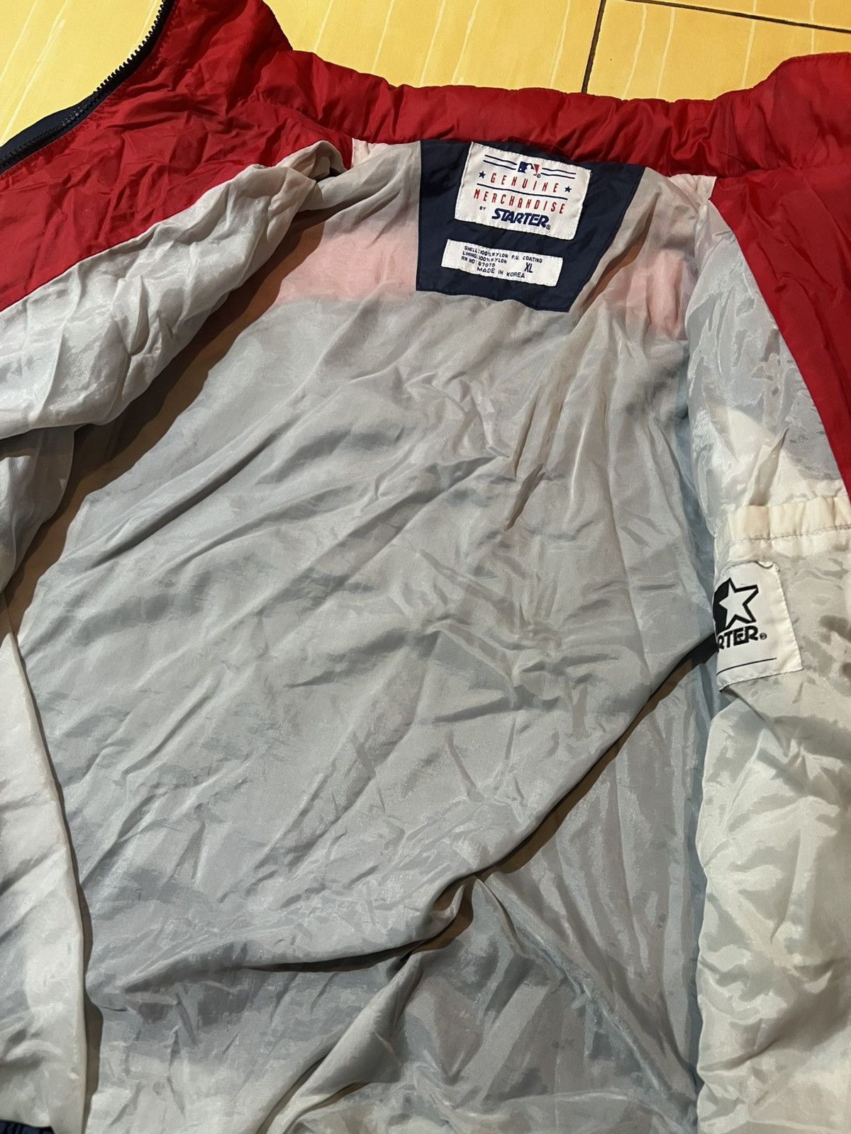 Starter Vintage soccer jacket Size US L / EU 52-54 / 3 - 5 Thumbnail