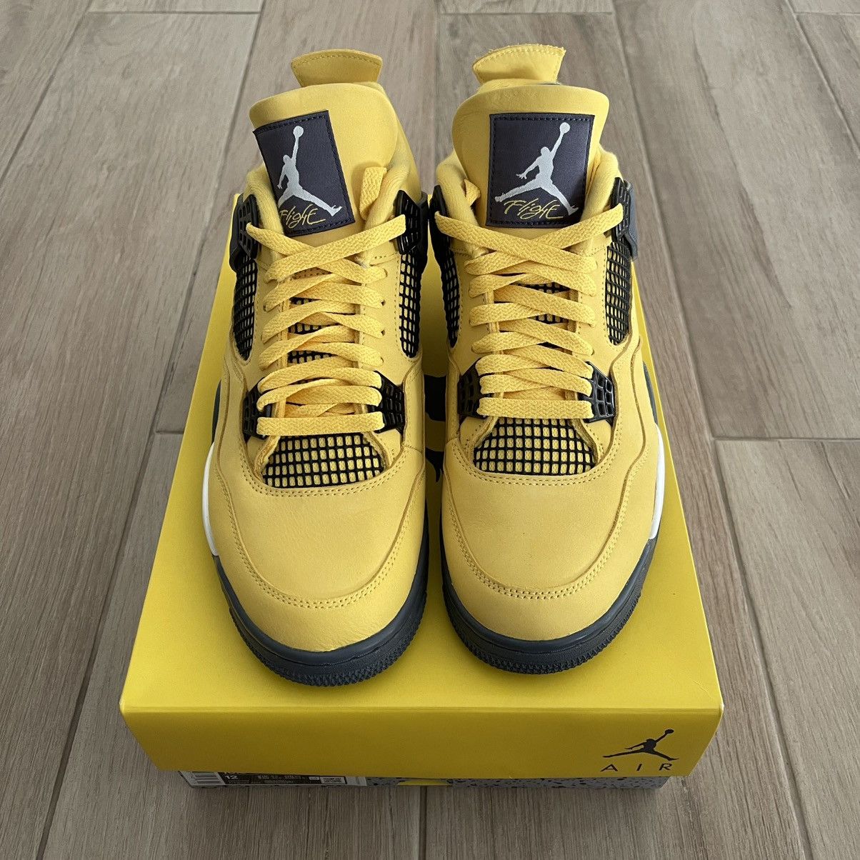 Jordan Brand Jordan 4 Retro Lightning 2021 Size US 10.5 / EU 43-44 - 3 Thumbnail
