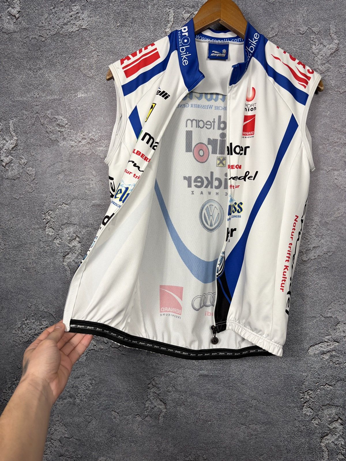Bicycle Vintage Rogelli Volkswagen Bicycle Jersey Vest Size US M / EU 48-50 / 2 - 9 Thumbnail