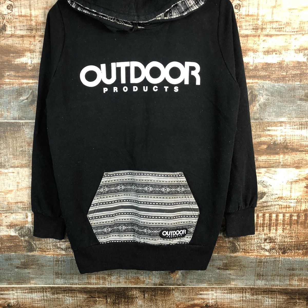 Other Outdoor Life Black sweatshirt Hoodie #A2330 Size US M / EU 48-50 / 2 - 3 Thumbnail