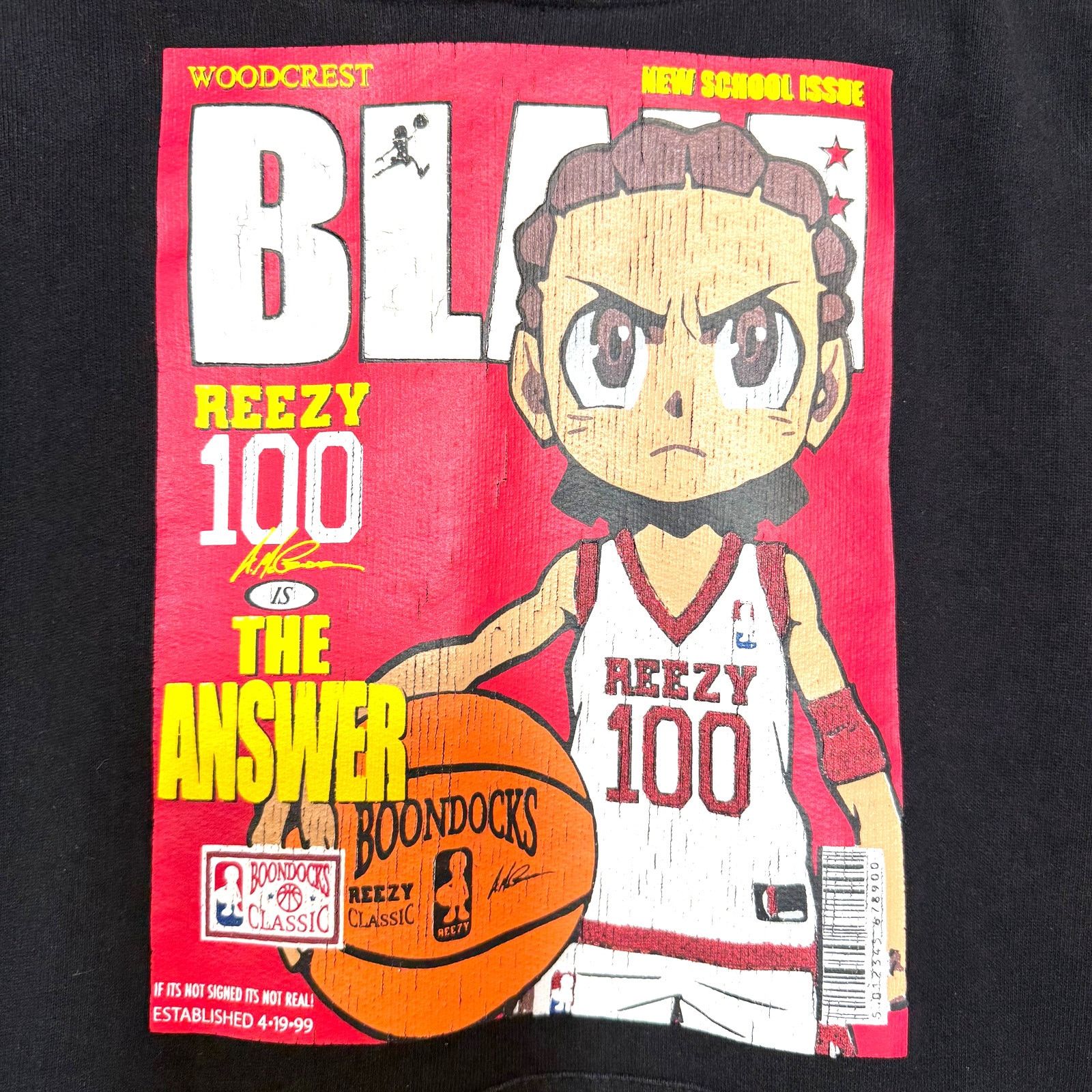 Other The Boondocks Small Riley Reezy Cover Hoodie Streetwear TV Size US S / EU 44-46 / 1 - 2 Thumbnail