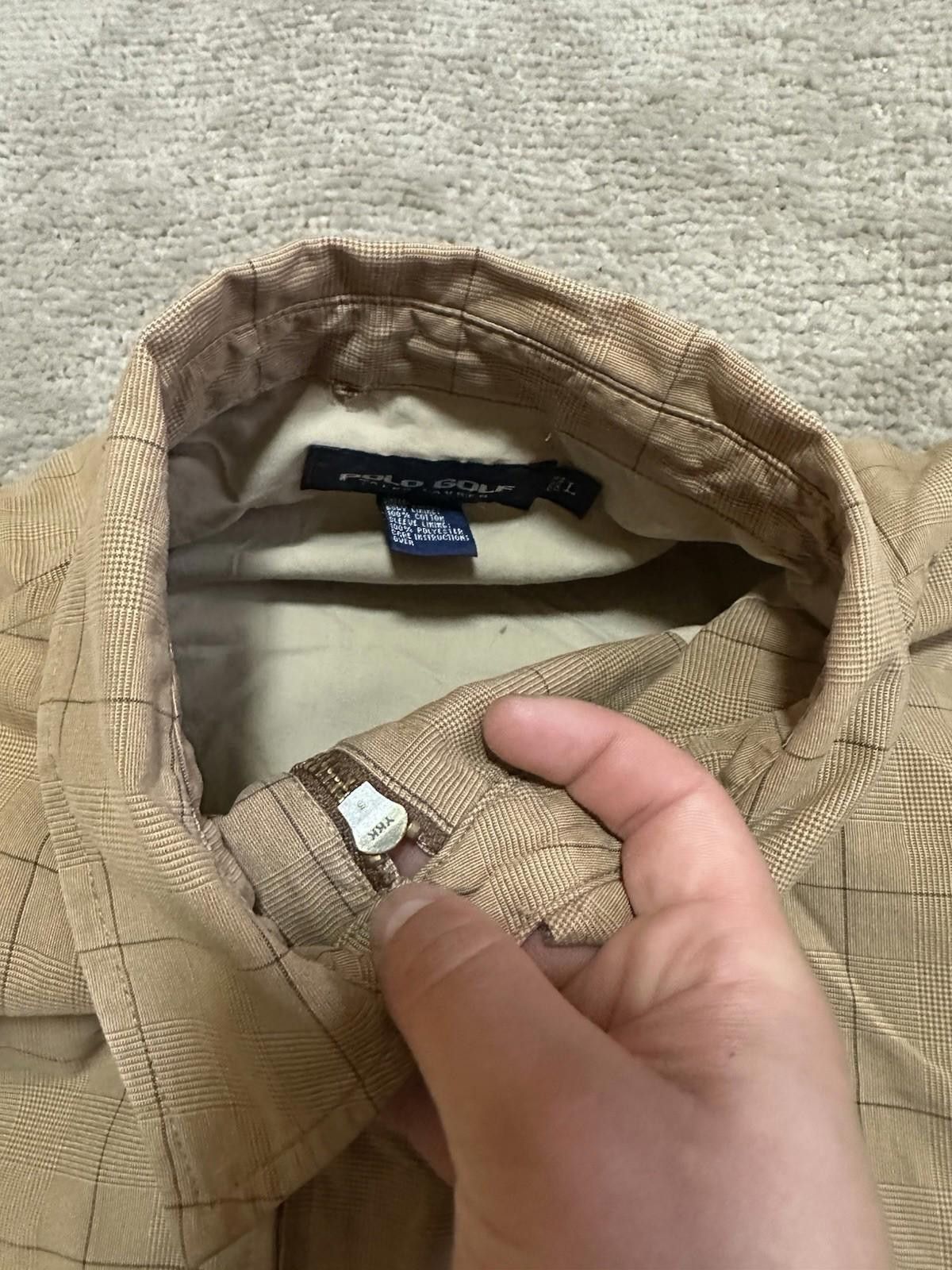 Polo Ralph Lauren Vintage Polo Ralph Lauren Gold Bomber Sz L Size US L / EU 52-54 / 3 - 8 Thumbnail