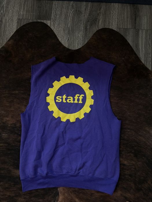 Complete Finesse VINTAGE PLANET FITNESS CUTOFF VNECK SWEATER Grailed