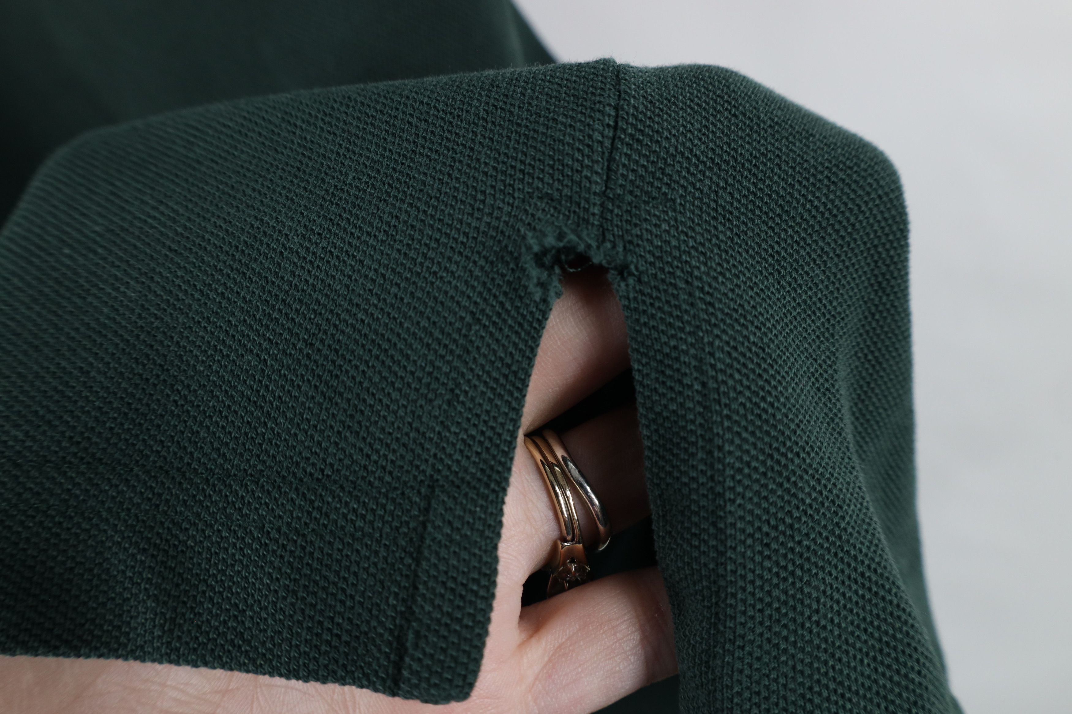 Tommy Hilfiger × Vintage Vintage 90s Tommy Hilfiger Striped Collared Polo Shirt Green Size US S / EU 44-46 / 1 - 6 Thumbnail