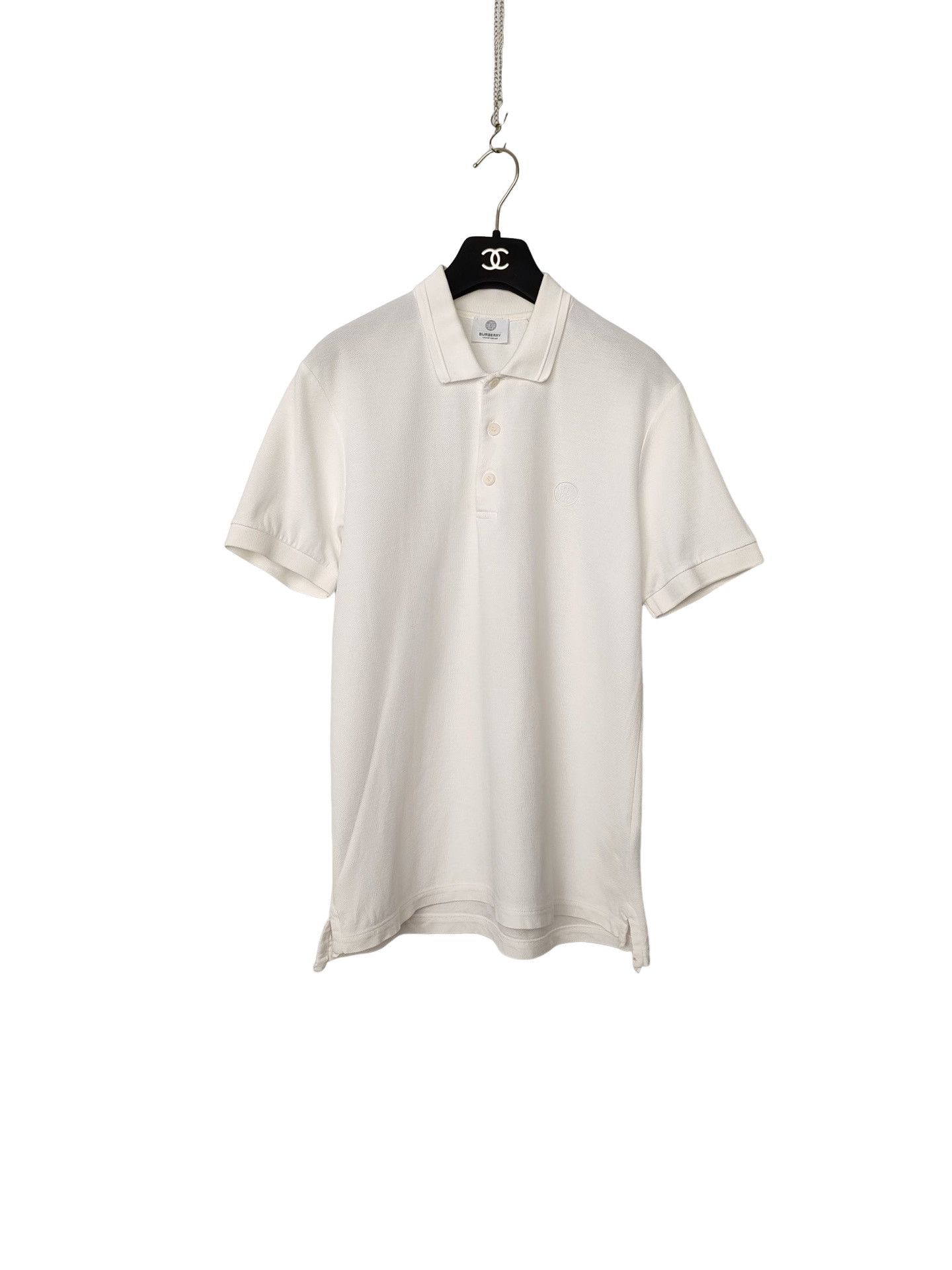 Burberry Burberry Embroidered Monogram Polo Shirt Size S Size US S / EU 44-46 / 1 - 1 Thumbnail