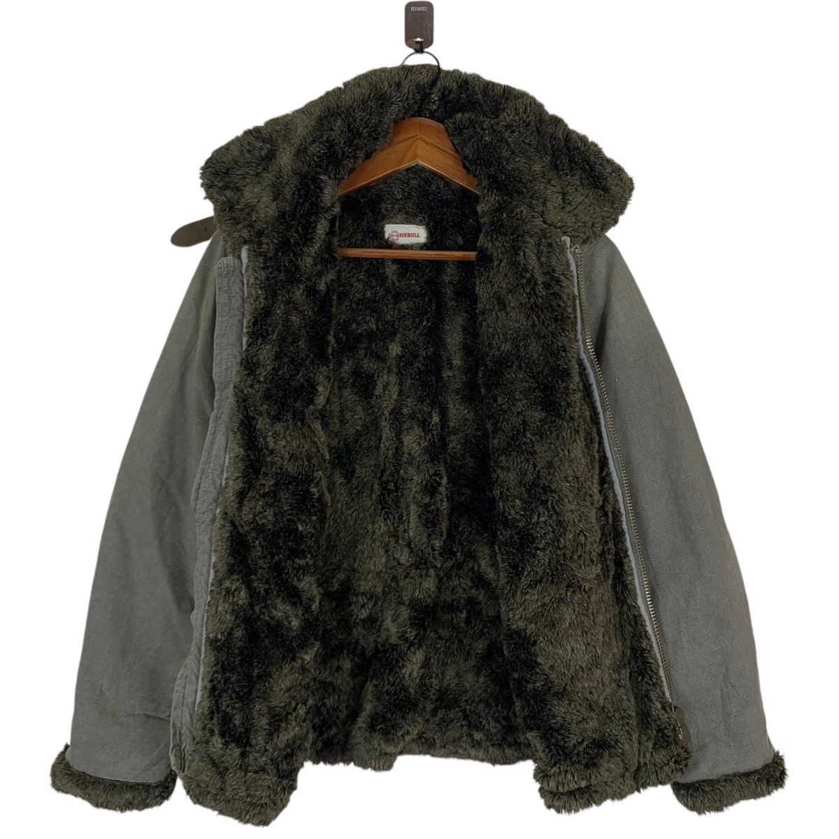 Johnbull × KOJIMA GENES VINTAGE JOHN BULL KOJIMA JAPAN WINTER FUR MINK JACKET Size US S / EU 44-46 / 1 - 2 Thumbnail
