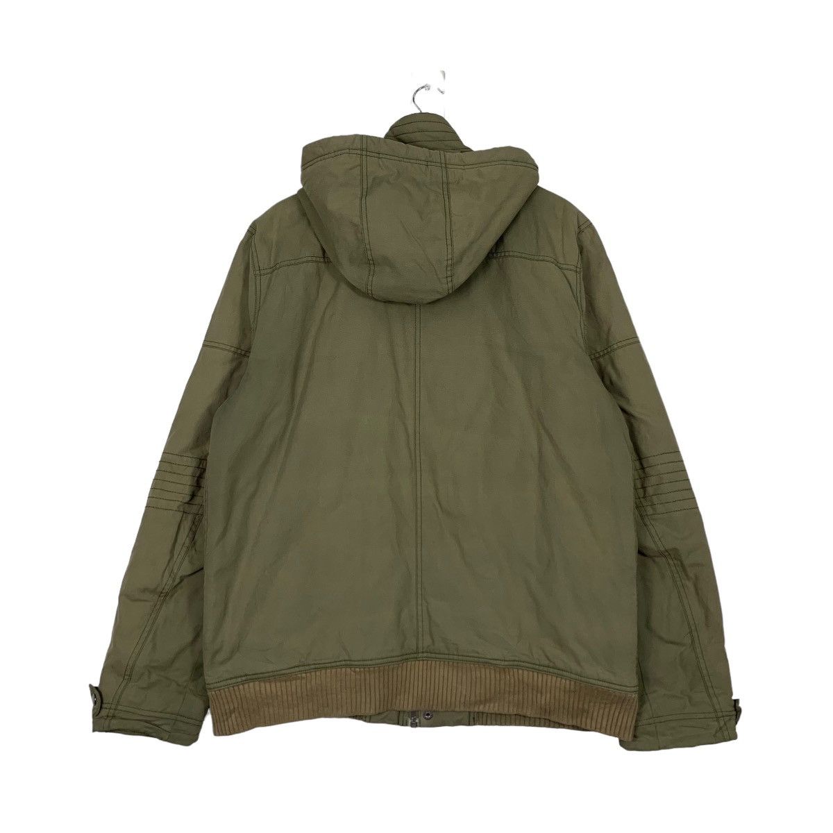 Puma PUMA Four Pocket Hooded Green Jacket #1126-C51 Size US L / EU 52-54 / 3 - 21 Thumbnail