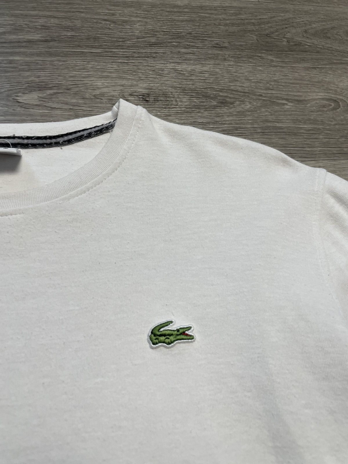 Lacoste Vintage Lacoste White Sweatshirt Crewneck Size US M / EU 48-50 / 2 - 6 Thumbnail