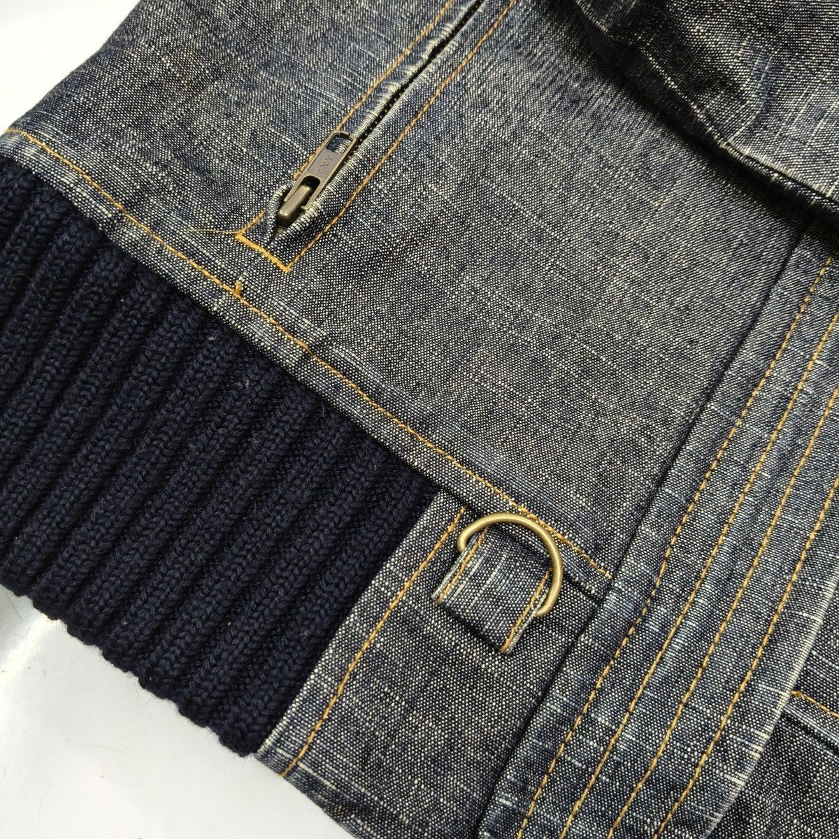 Japanese Brand Japanese Audrey and John Wad Heavy Denim Twill Jacket Hooded Size US M / EU 48-50 / 2 - 17 Thumbnail