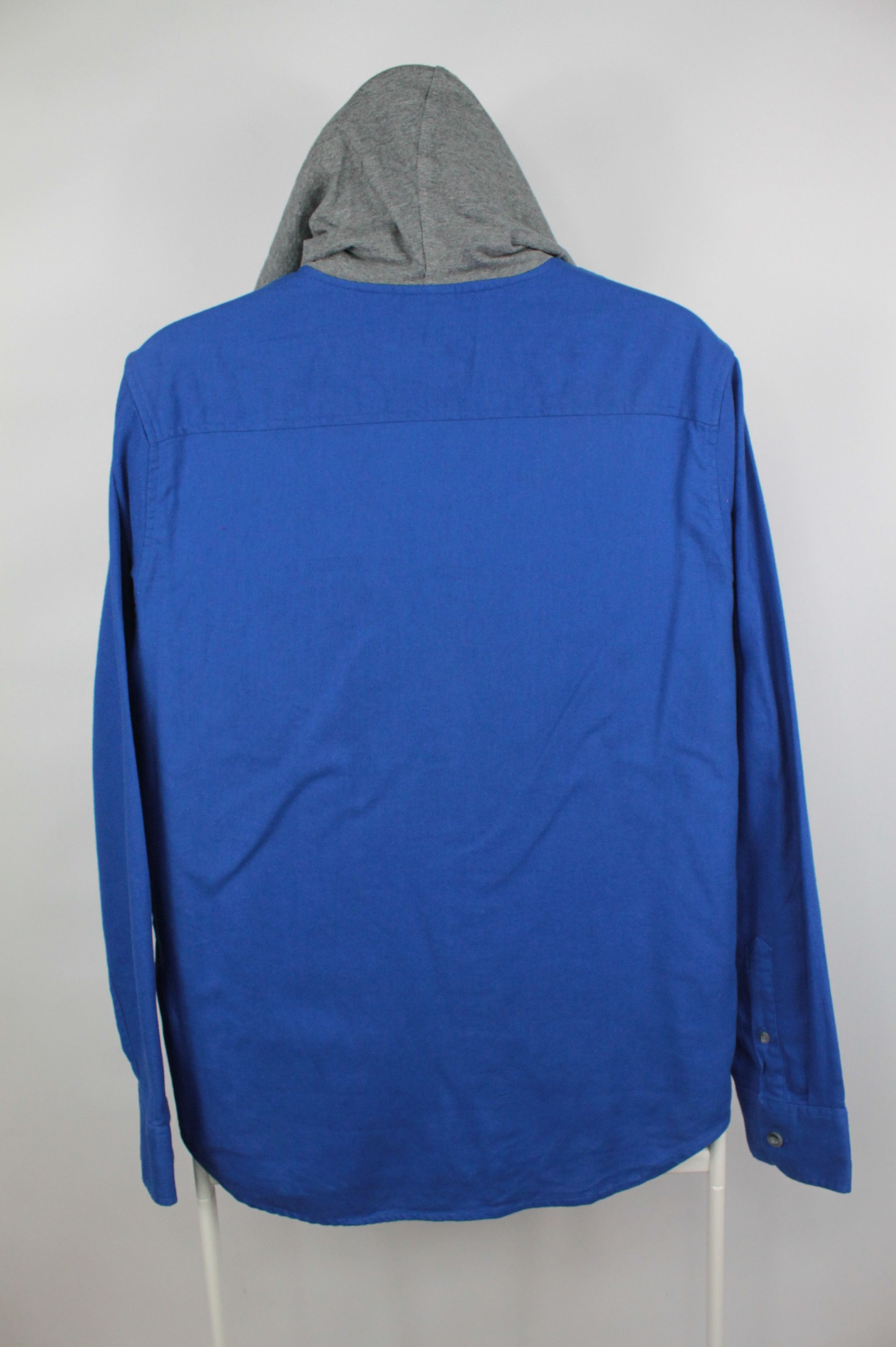 Flannel × Oakley Oakley Icon Hooded Flannel Blue Shirt Size US S / EU 44-46 / 1 - 7 Thumbnail