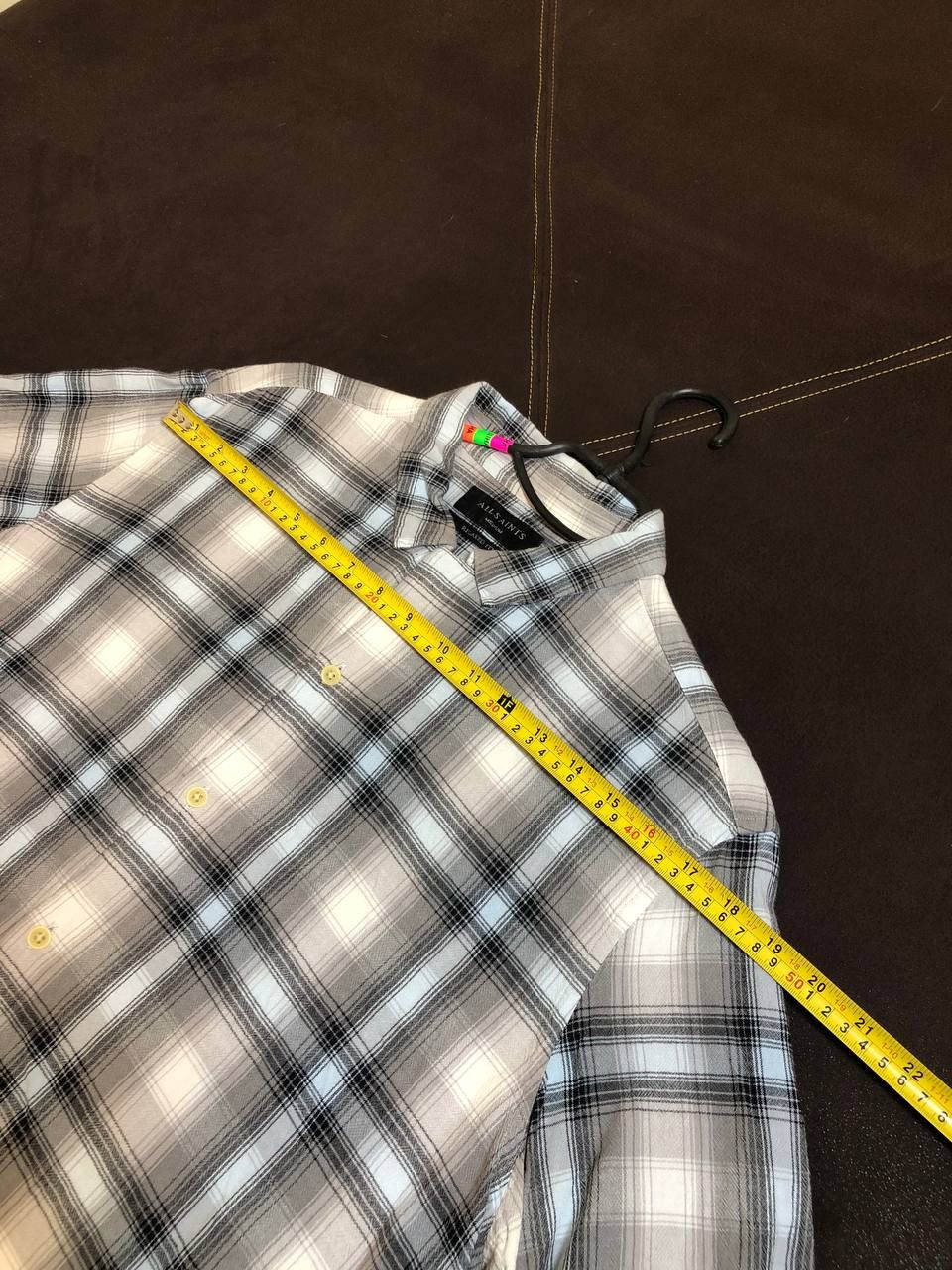 Allsaints MENS ALLSAINTS CASUAL SHIRT SIZE L 100% COTTON Size US M / EU 48-50 / 2 - 6 Thumbnail