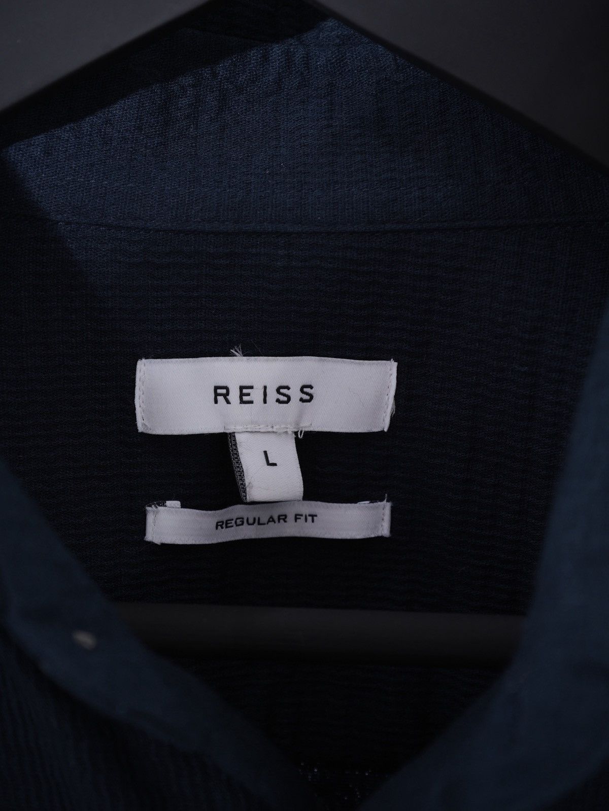 Reiss REISS James Twill Jersey Overshirt Size US L / EU 52-54 / 3 - 3 Thumbnail