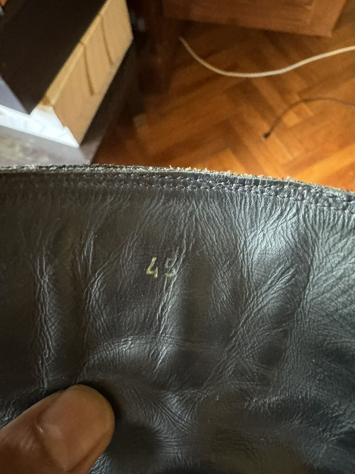 Versace Black Suede Versace Boots Size US 12 / EU 45 - 5 Thumbnail