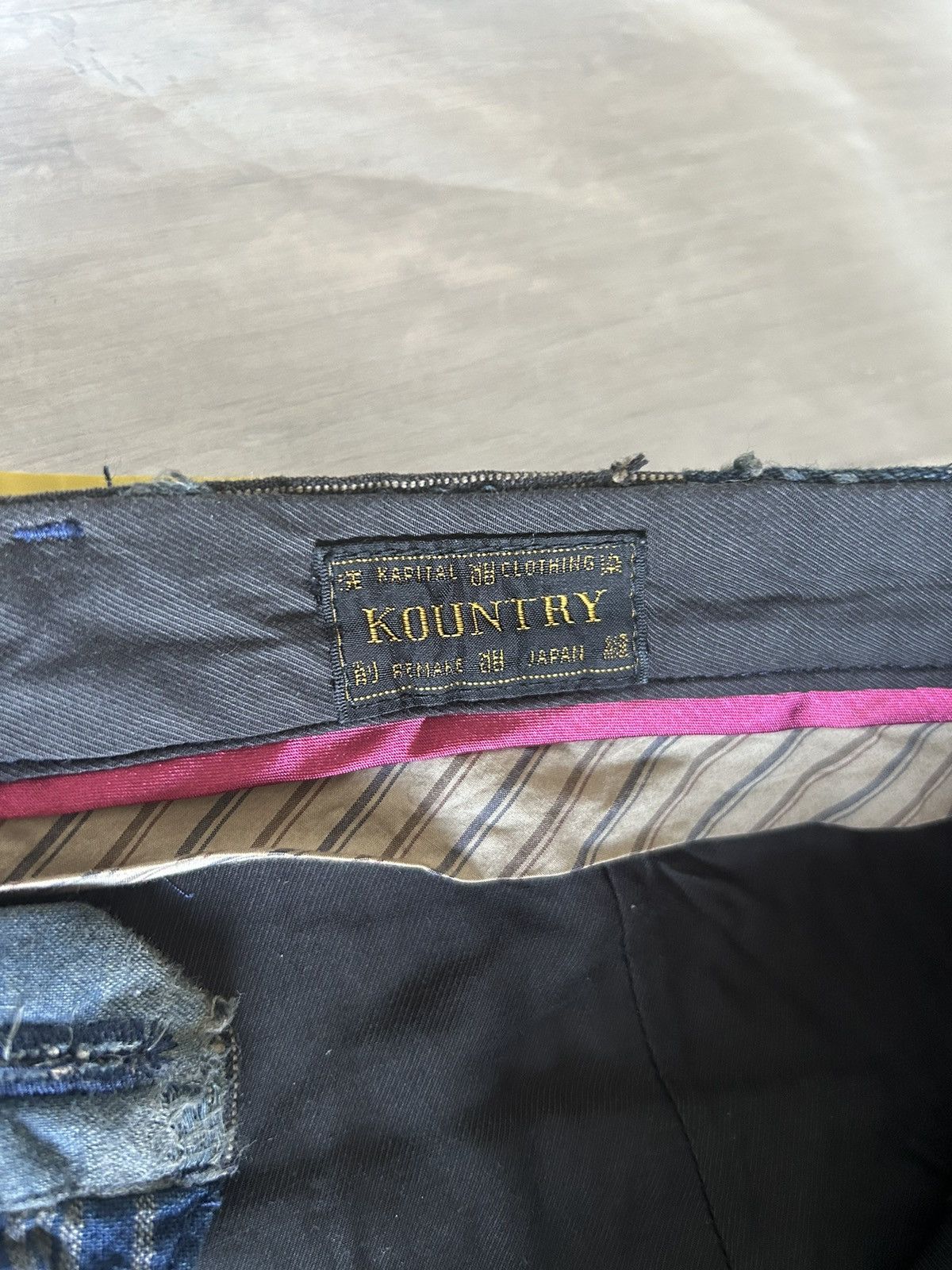 Kapital Kapital “Boro” shorts Size US 33 - 3 Thumbnail