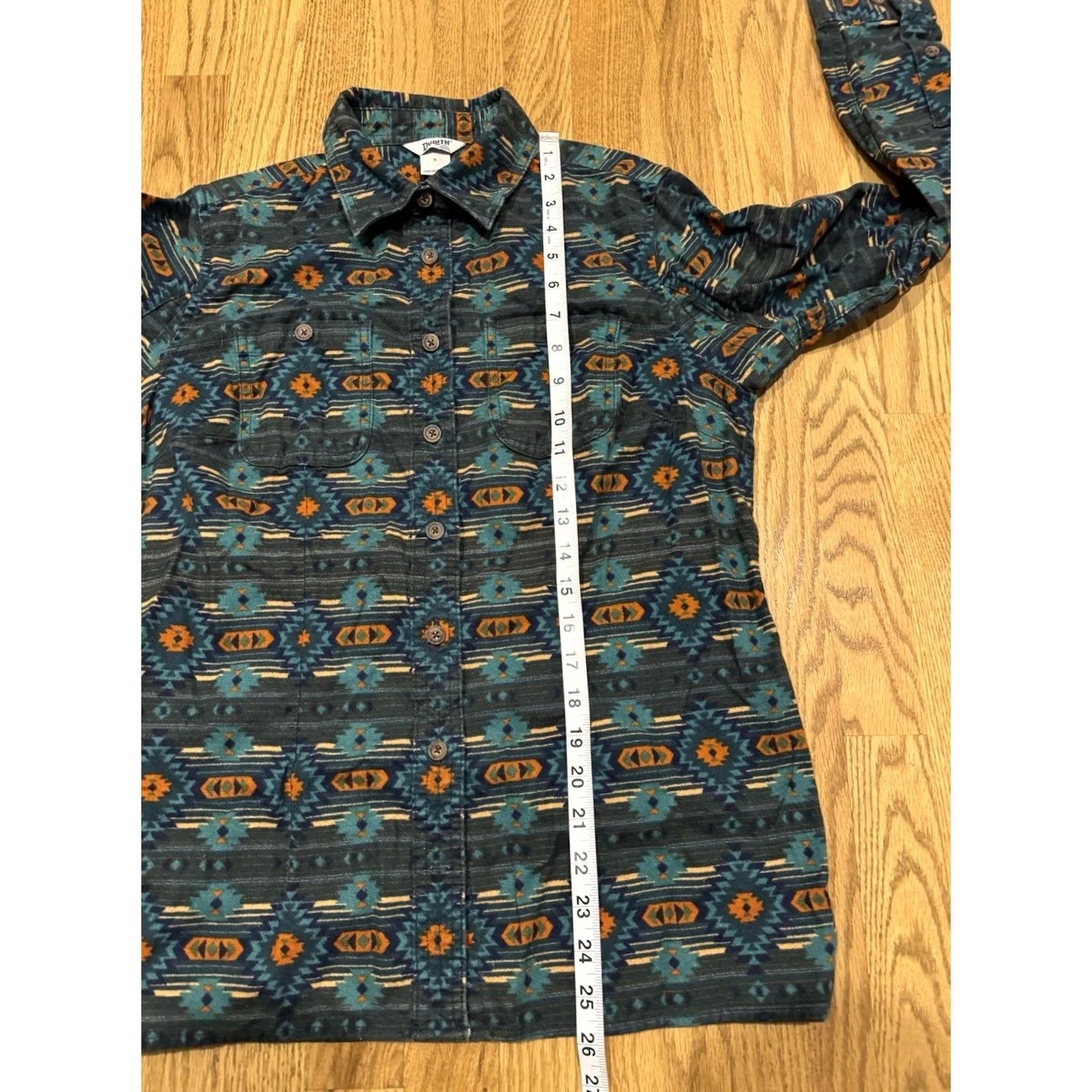 Duluth Trading Company Duluth Trading Shirt Womens S Aztec Southwestern Print Button Flannel Women Size S / US 4 / IT 40 - 4 Thumbnail