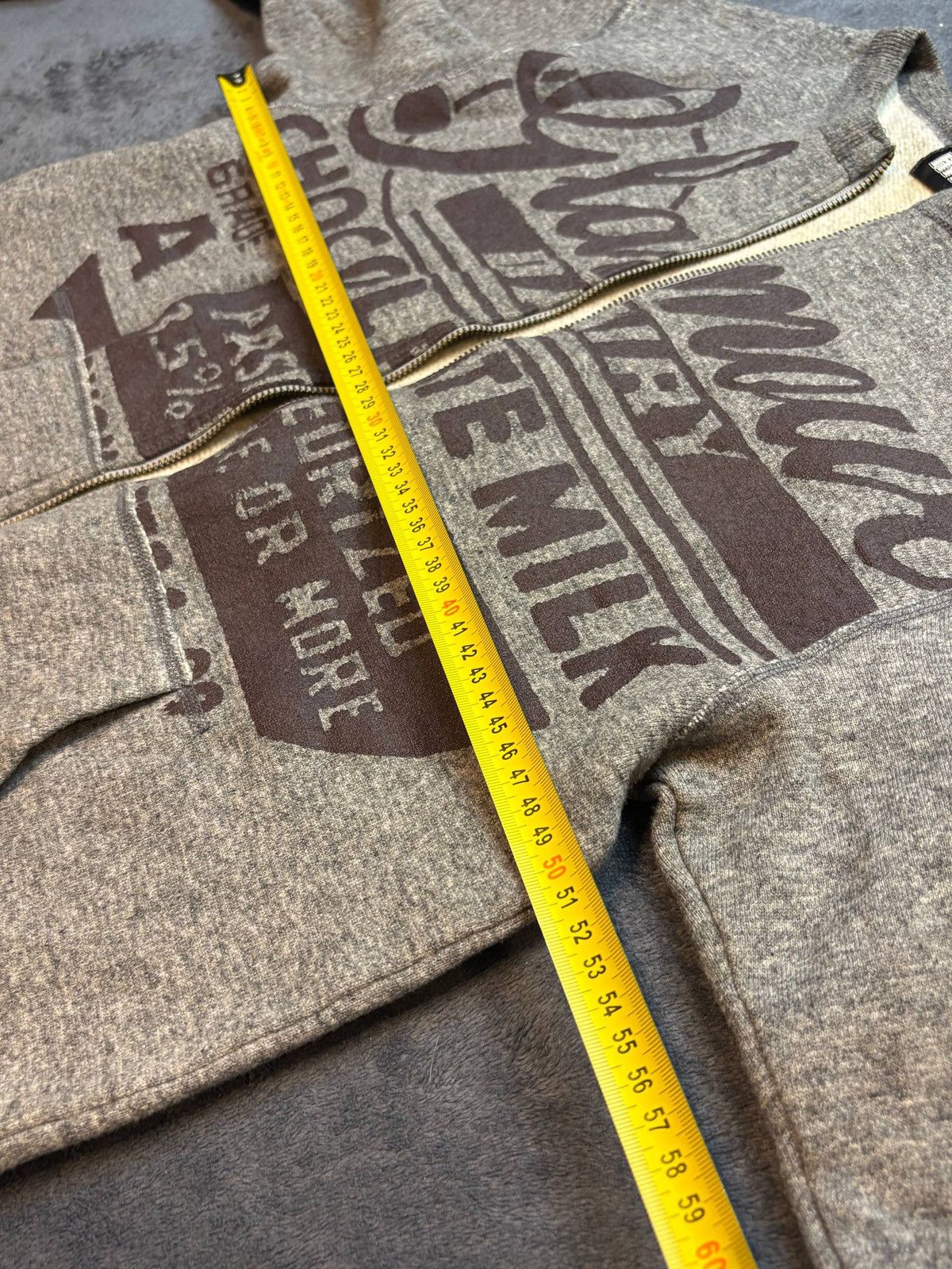 Hysteric Glamour Hysteric Glamour Dairy Milk Y2k Zip Sweatshirt Rare Size US M / EU 48-50 / 2 - 9 Thumbnail