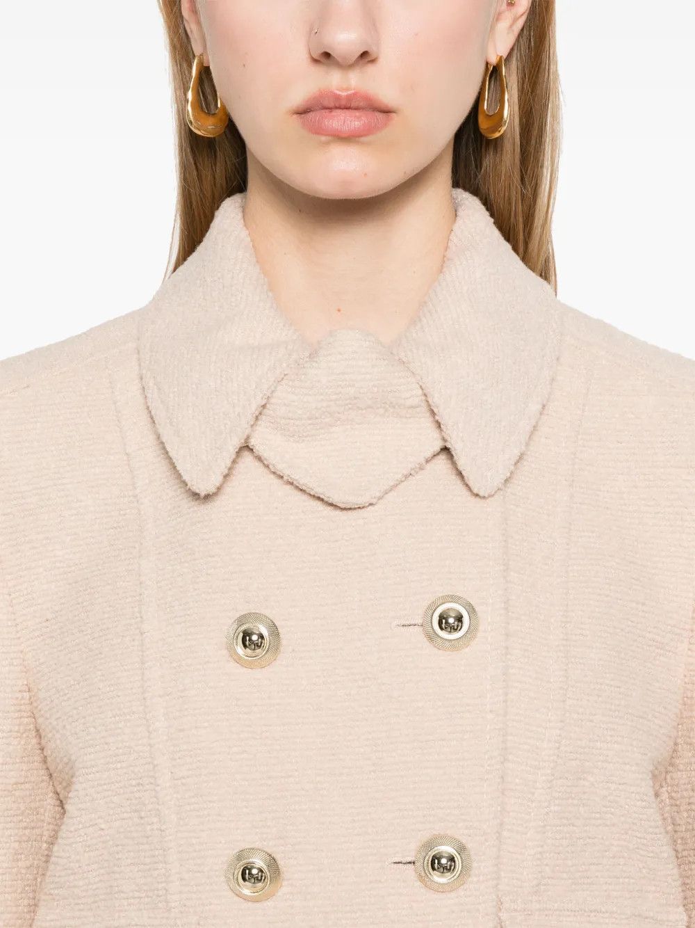Tom Ford o1y0126 Boucle Jacket in Beige Size M / US 6-8 / IT 42-44 - 2 Thumbnail