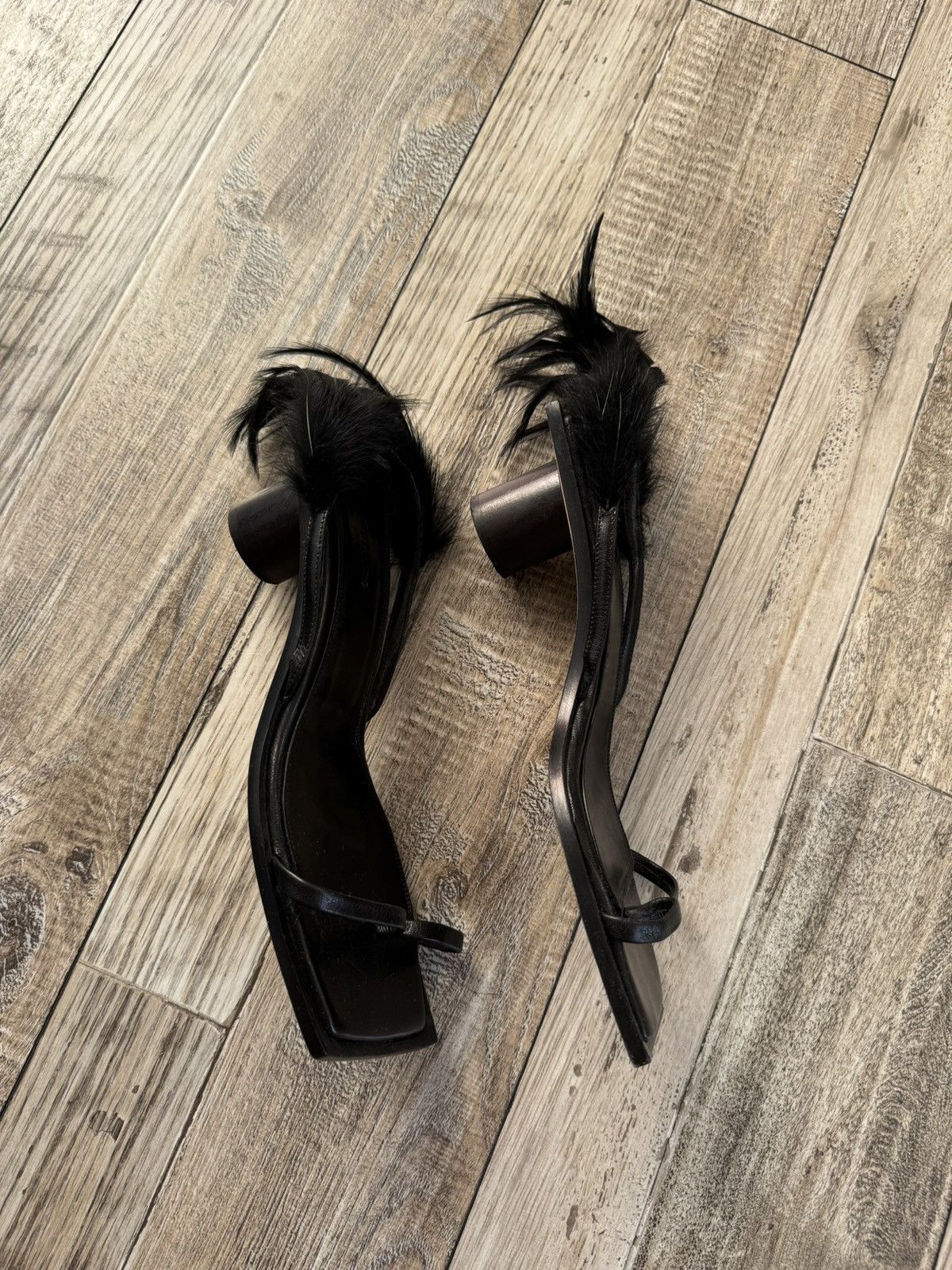 Helmut Lang Helmut Lang feather sandals Size US 10.5 / IT 40.5 - 11 Thumbnail