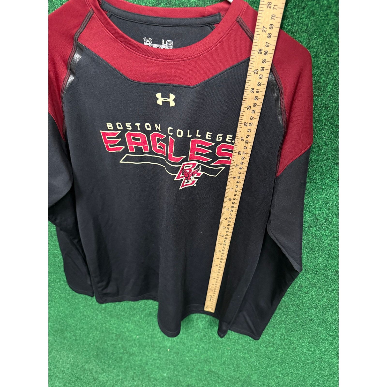 Under Armour Boston College University Long Sleave Shirt Sz Large Size US L / EU 52-54 / 3 - 5 Thumbnail