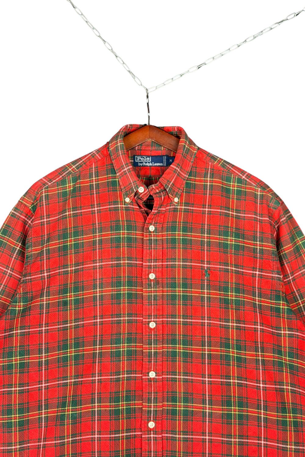 Polo Ralph Lauren Polo Ralph Lauren Red Tartan Plaid Shirt Classic Fit M Size US M / EU 48-50 / 2 - 3 Thumbnail