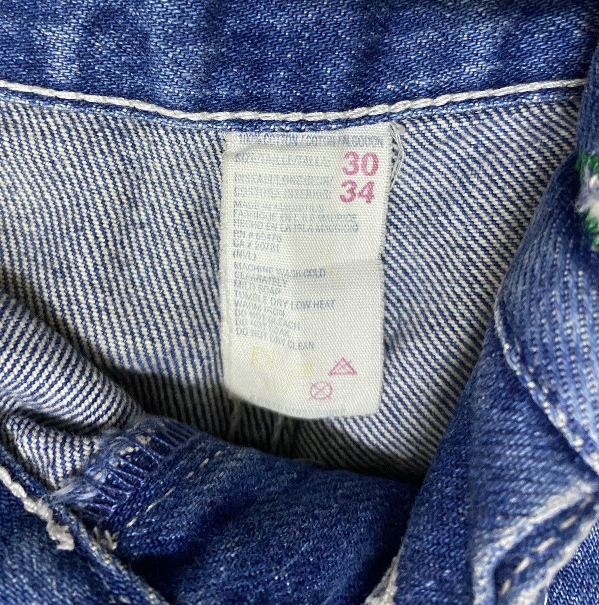 Hysteric Glamour Vintage Japanese Brand Hysteric Glamour Baggy Jeans 1990s Size US 30 / EU 46 - 9 Thumbnail