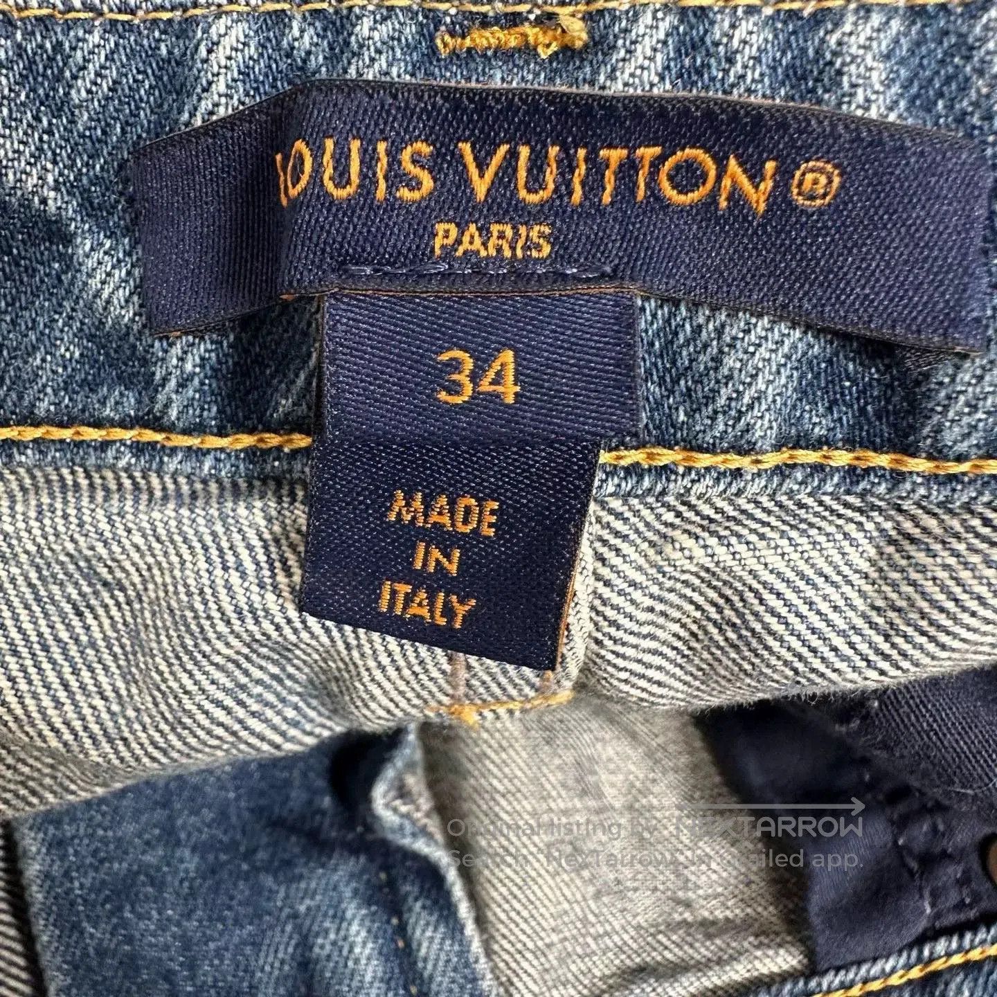 Louis Vuitton louis vuitton blue denim pants size 34. Size US 34 / EU 50 - 4 Thumbnail