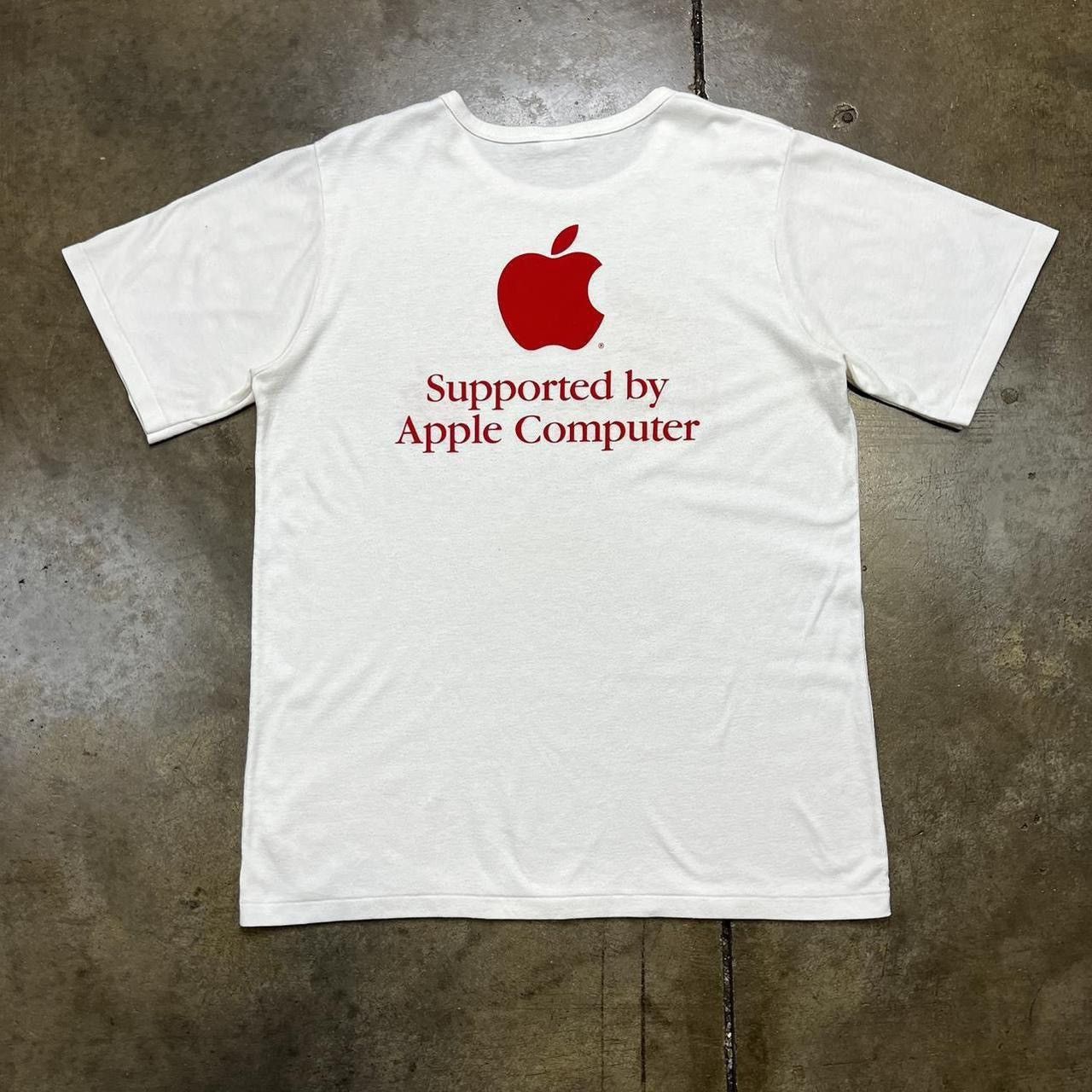 Apple × Vintage Vintage 80s Apple Computers Macintosh Tech Graphic Tee Size US XL / EU 56 / 4 - 1 Thumbnail