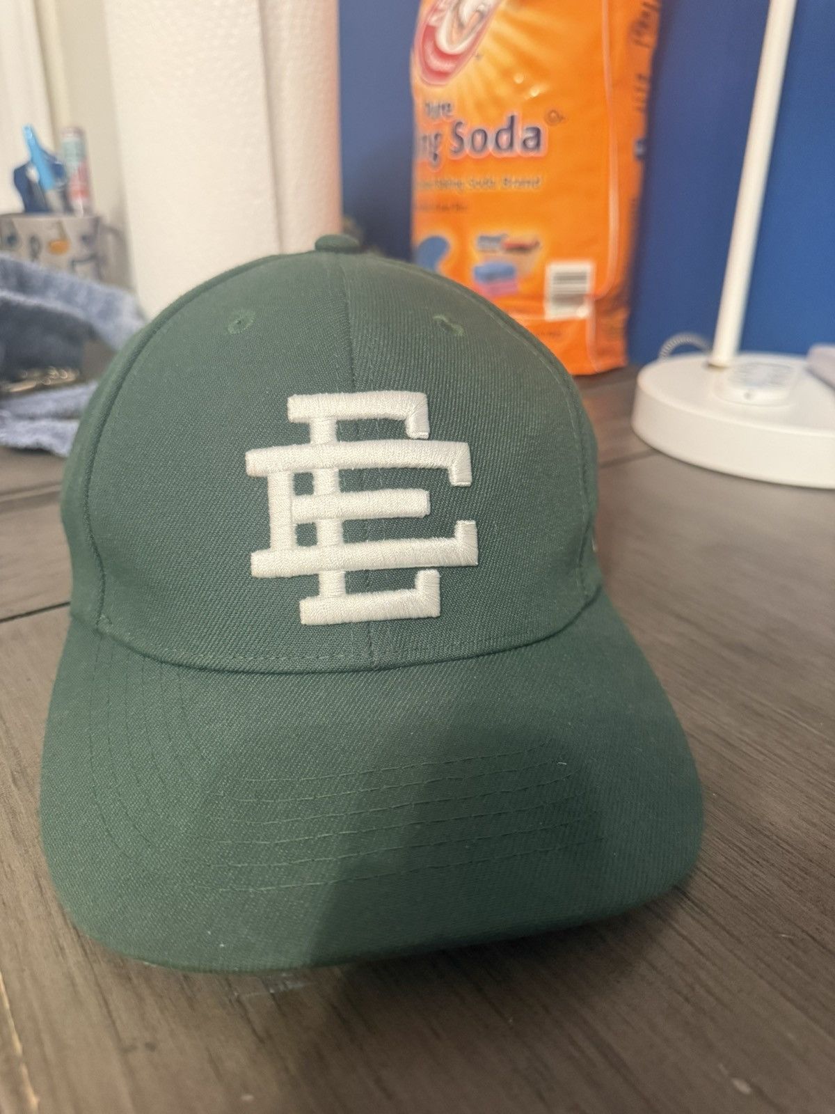 Eric Emanuel Eric Emanuel Green Snapback Hat Size ONE SIZE - 1 Thumbnail