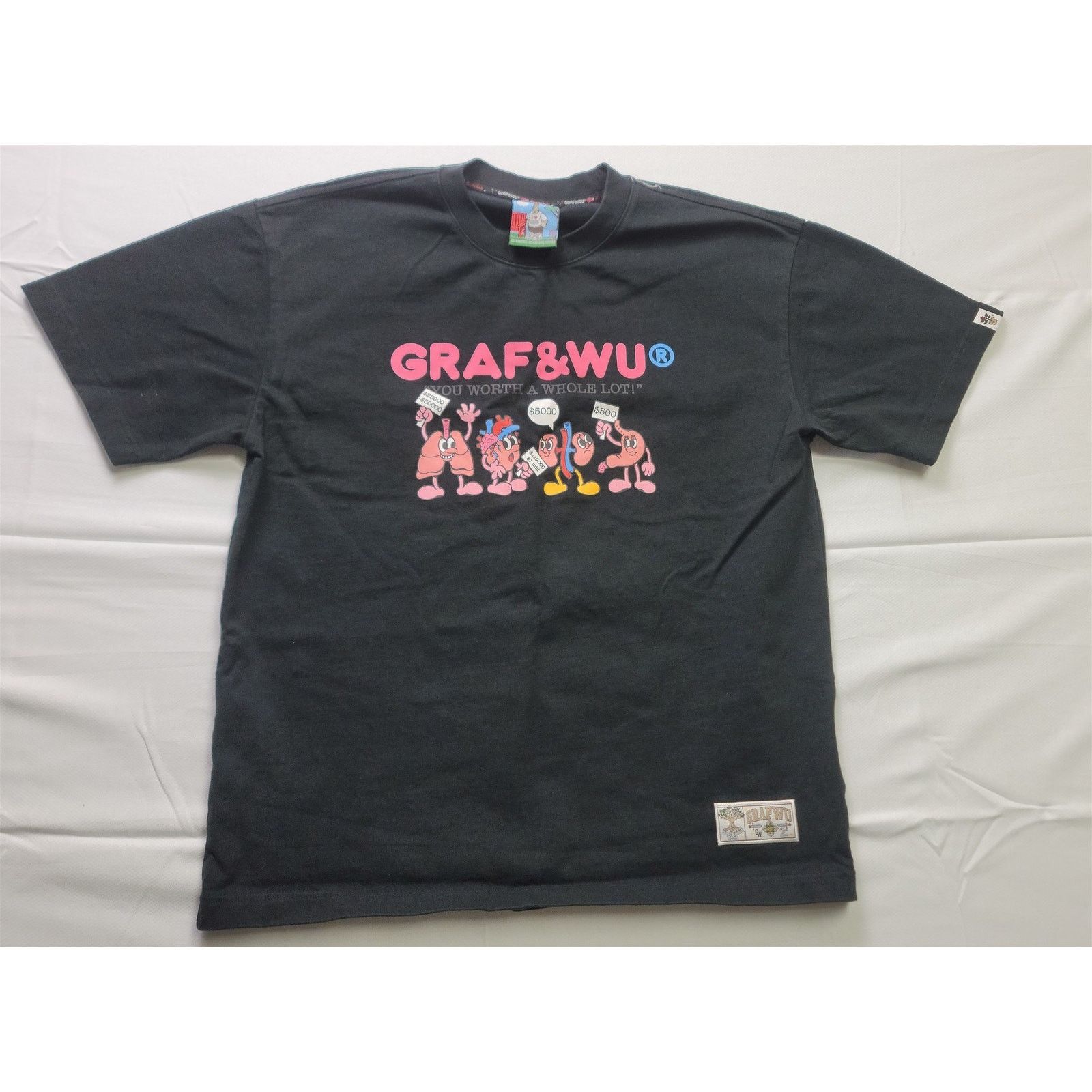 Other GRAF & WU Short Sleeve T-Shirt Men's Medium Streetwear Size US M / EU 48-50 / 2 - 2 Thumbnail