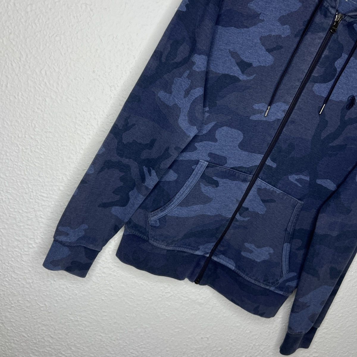 Polo Ralph Lauren Polo Ralph Lauren Navy Hoodie Zip Camo Sweatshirt Logo Size US S / EU 44-46 / 1 - 2 Thumbnail