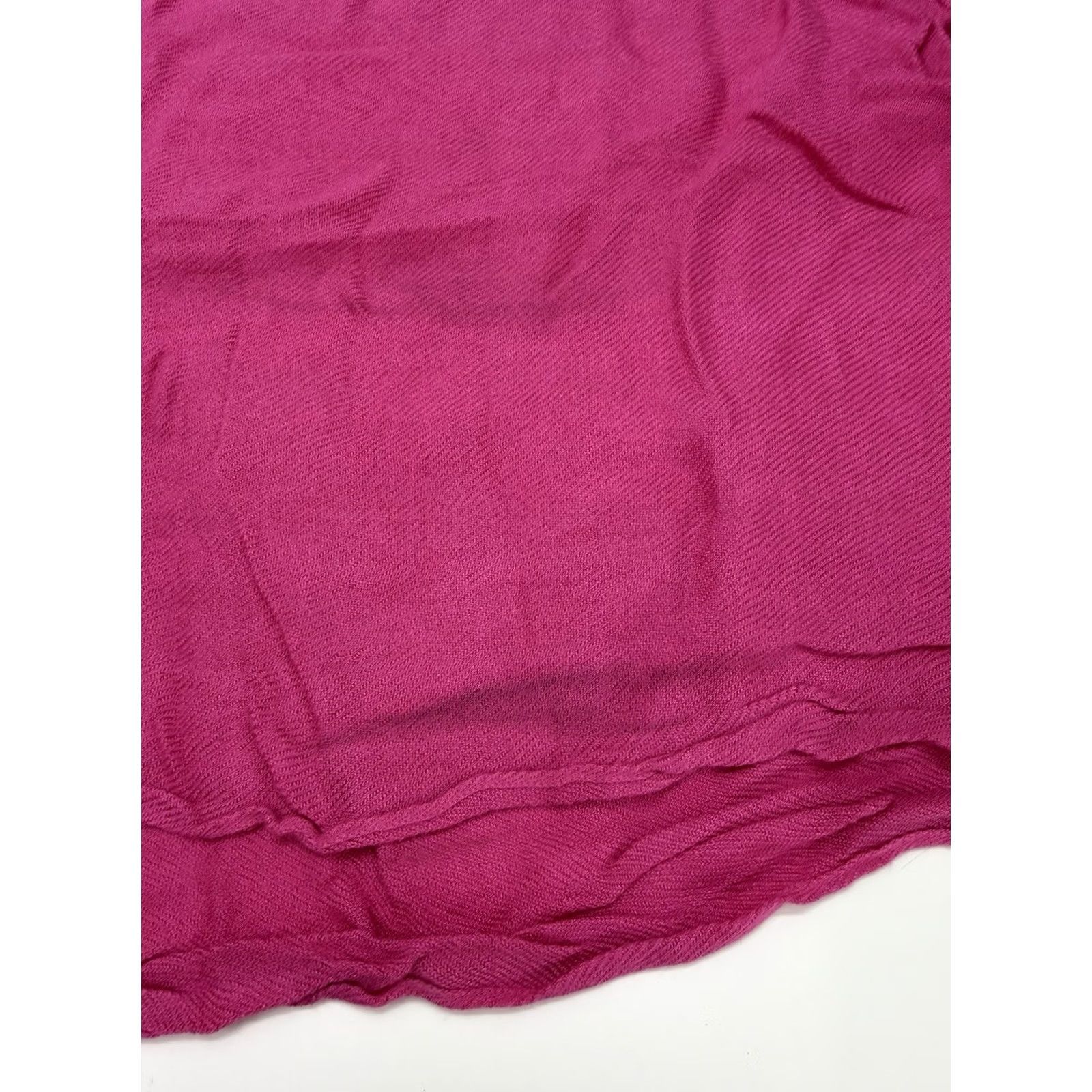 Apt. 9 Apt. 9 Womens Scarf Pink Large Fringe Knit Rectangle Scarf 66 inches Fringe Womens Accessories 80s 90s Festival Fall Winter Size ONE SIZE - 3 Thumbnail