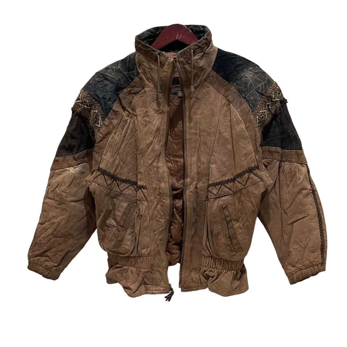 Wilsons Leather Vintage Wilsons Leather Cowboy Western Leather Jacket Size US S / EU 44-46 / 1 - 11 Thumbnail