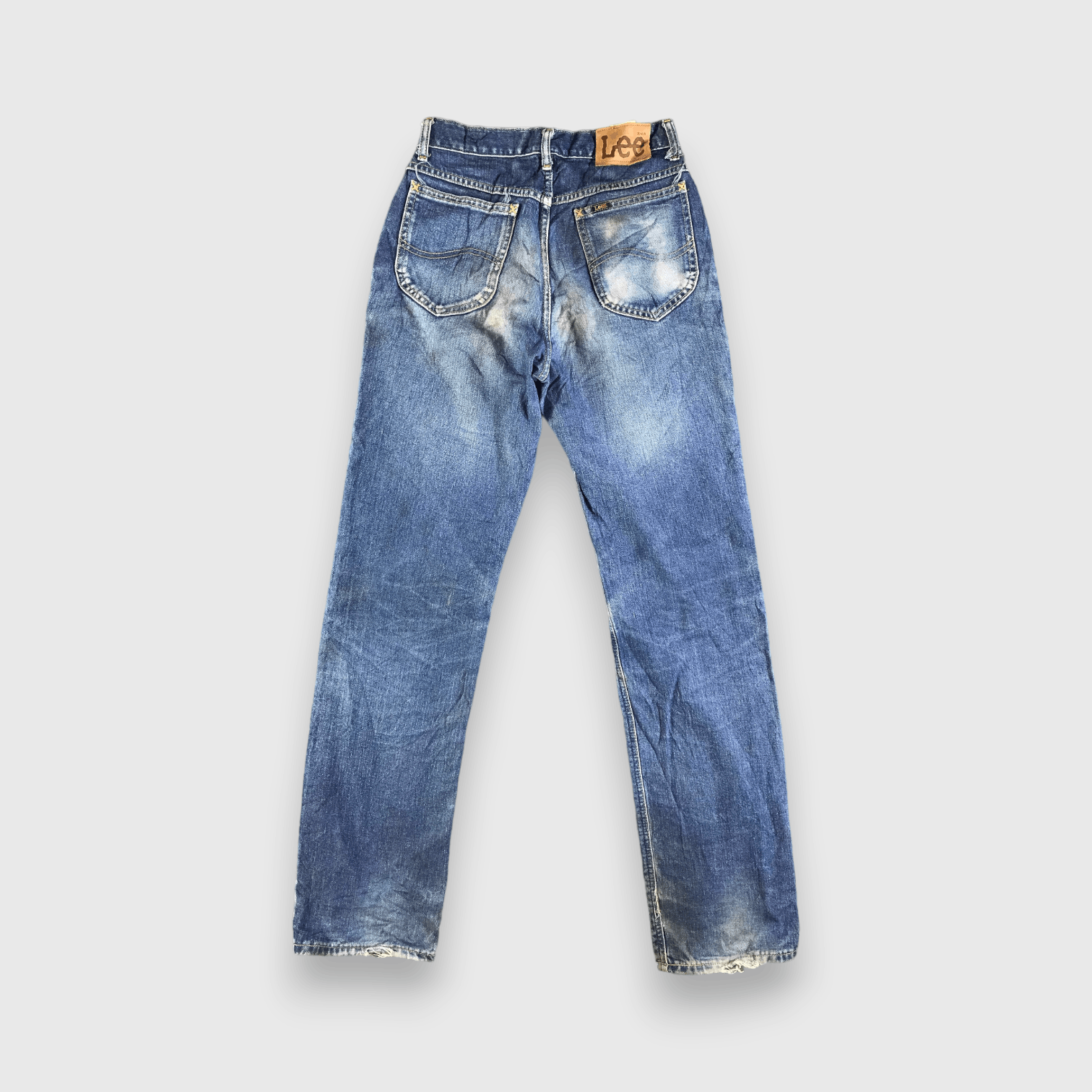 Lee Vintage Blue Wash Lee Jeans-J4055 Size US 28 / EU 44 - 2 Thumbnail