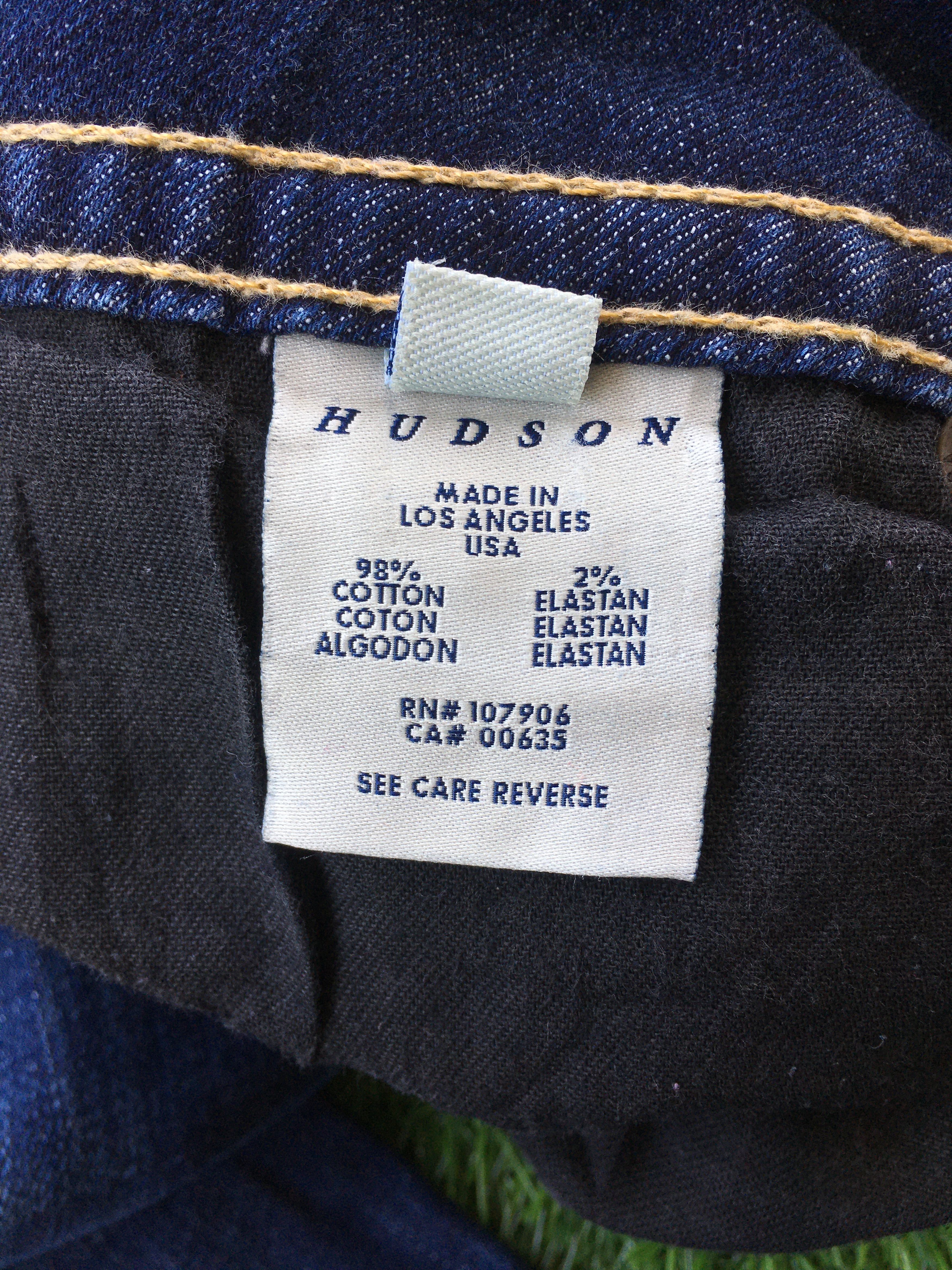Designer × Jean Hudson Bootcut Flared Jeans D-955 Size 30" / US 8 / IT 44 - 12 Thumbnail