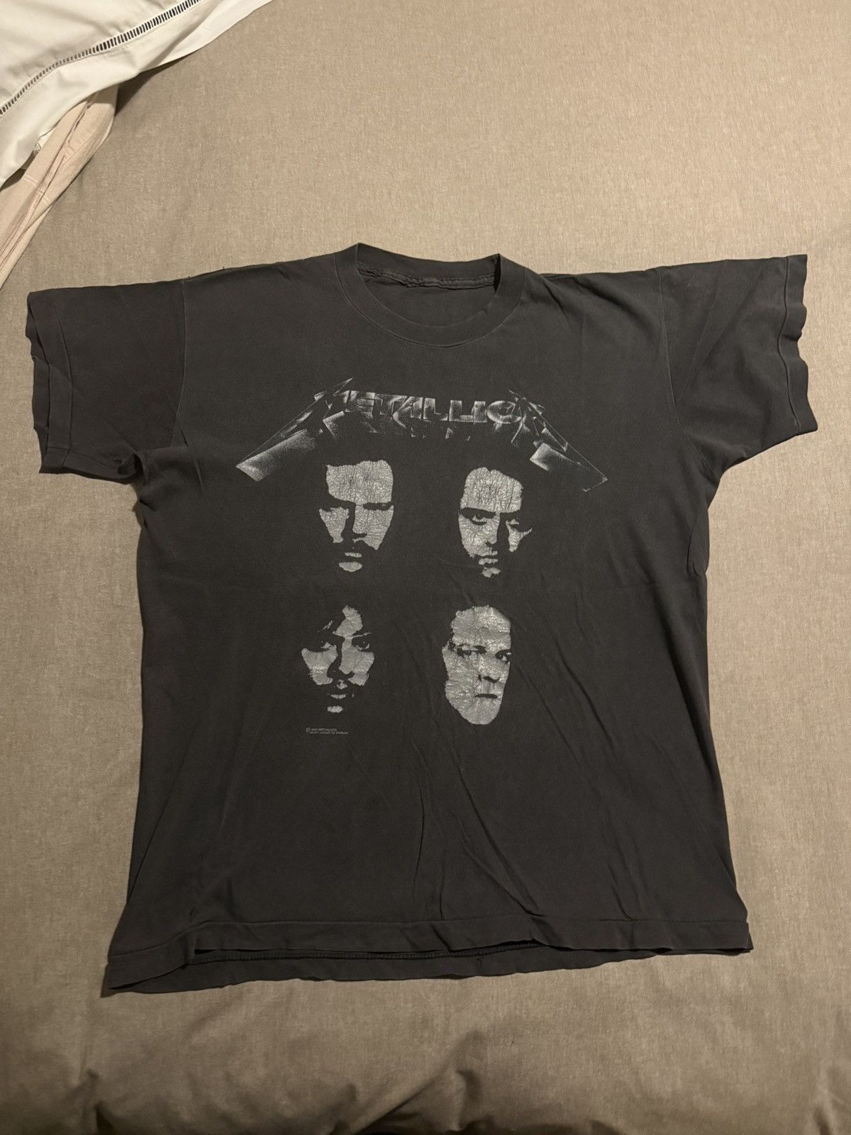 Metallica Metallica - Original “Black Album” EU Tour © 1991 Shirt Size US M / EU 48-50 / 2 - 1 Thumbnail
