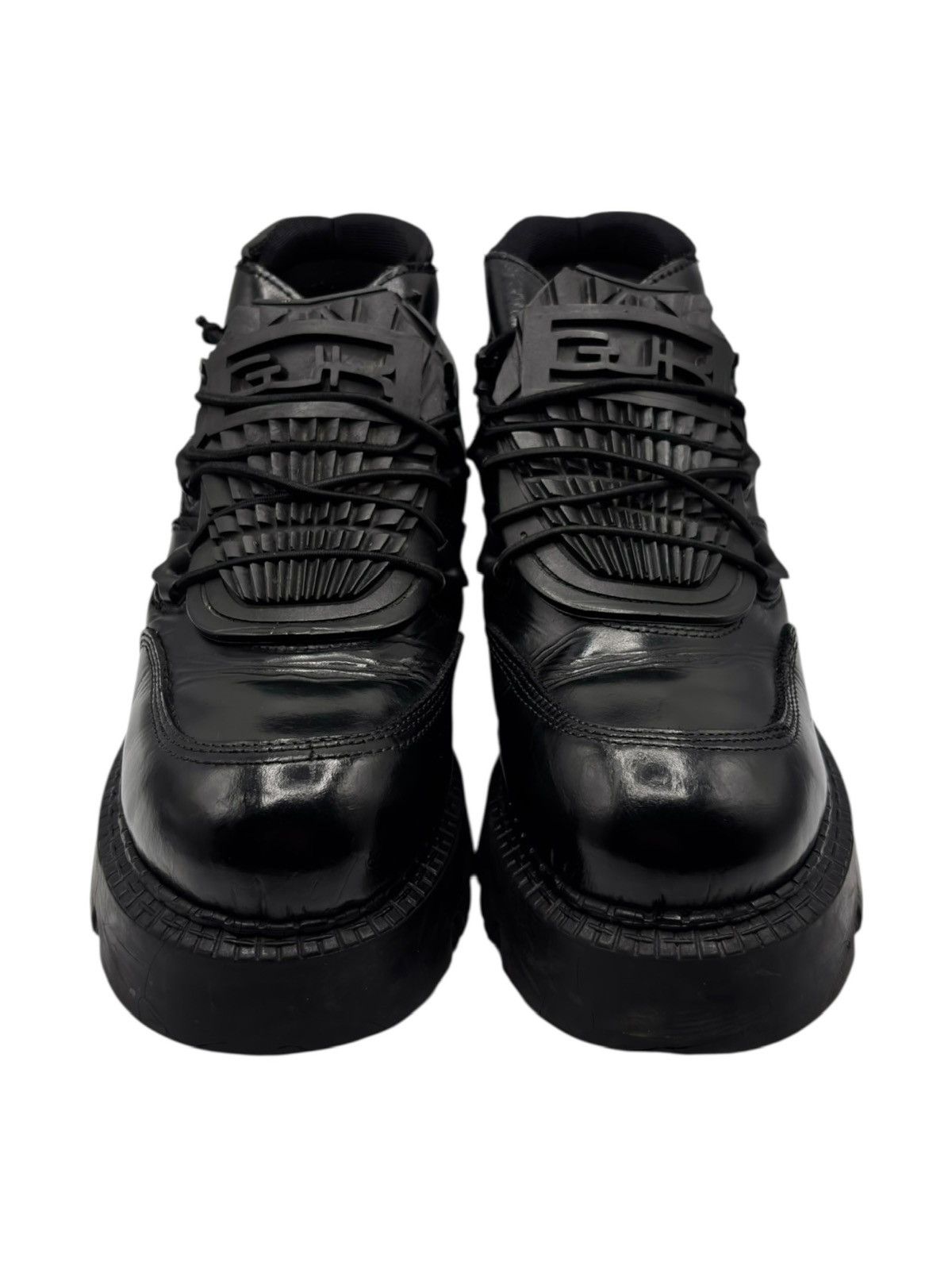 New Rock Vintage Gordon Jack black platform boots Size 39 Size US 9 / IT 39 - 2 Thumbnail
