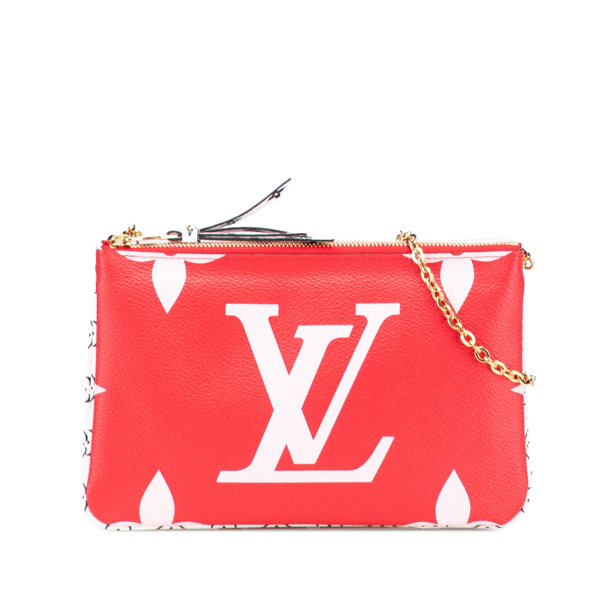 Louis Vuitton Louis Vuitton Limited Edition Monogram Giant Double Zip Pochette Size ONE SIZE - 1 Thumbnail