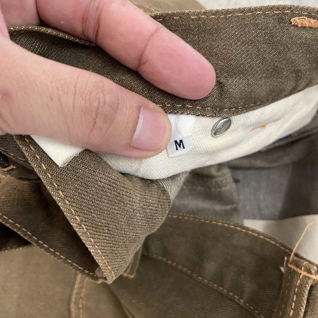 Bape × Vintage Double Knee Denim Size US 31 - 23 Thumbnail