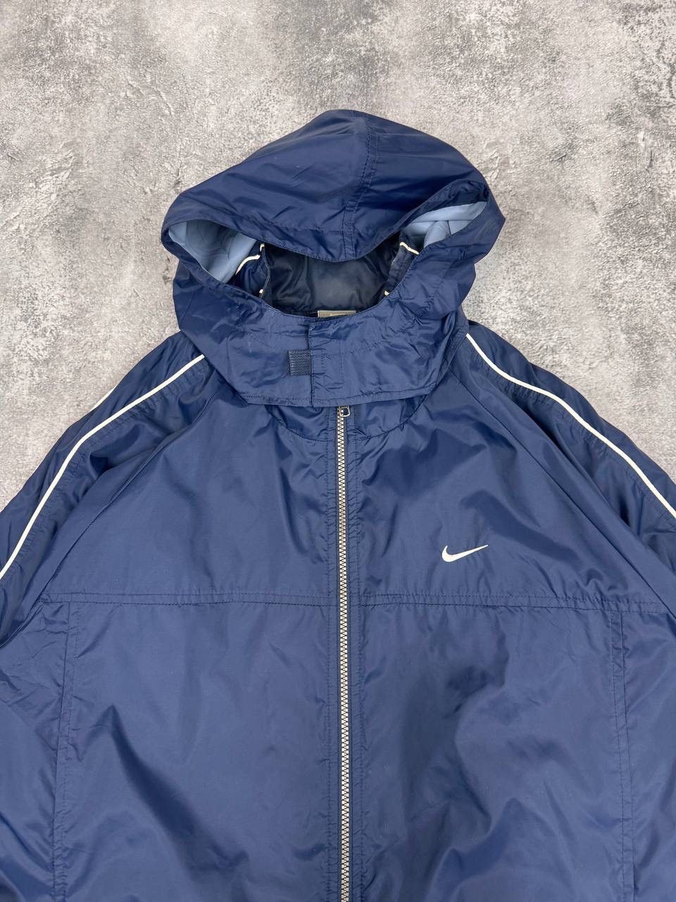 Nike Nike Men Windbreaker Jacket Navy Size XL Size US XL / EU 56 / 4 - 3 Thumbnail