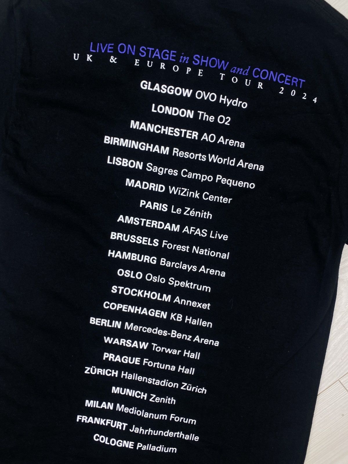 The 1975 The 1975 tour 2024 T-shirt Size US S / EU 44-46 / 1 - 5 Thumbnail