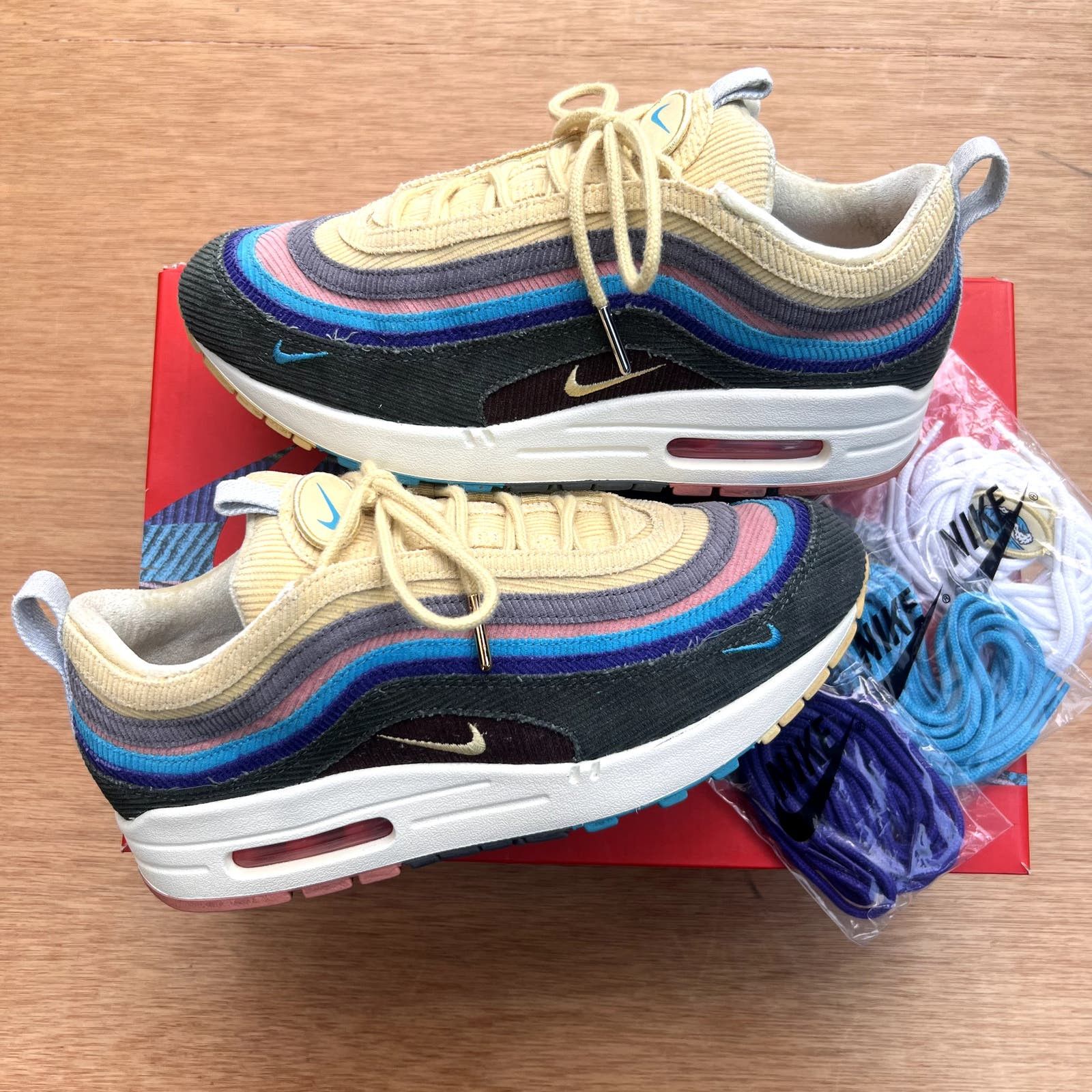 image of Nike Sean Wotherspoon Air Max 97/1 Shoes, Women's (Size 6.5)