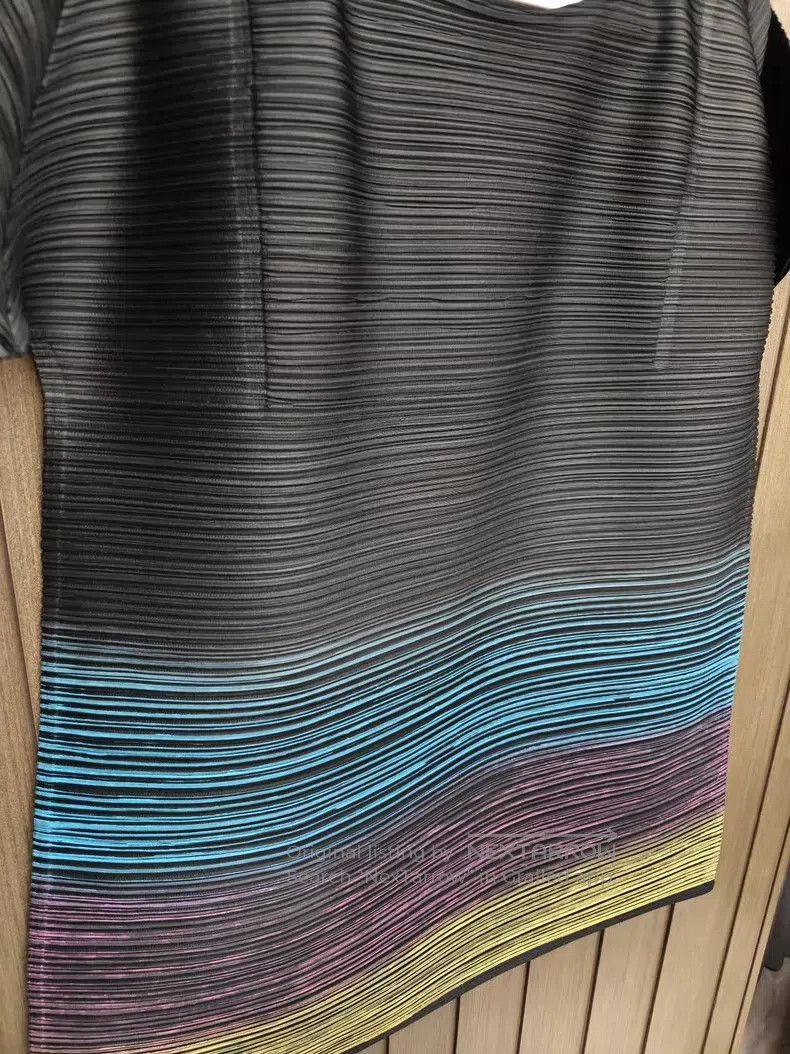 Issey Miyake Issey Miyake Black Short Sleeve Size L / US 10 / IT 46 - 2 Thumbnail