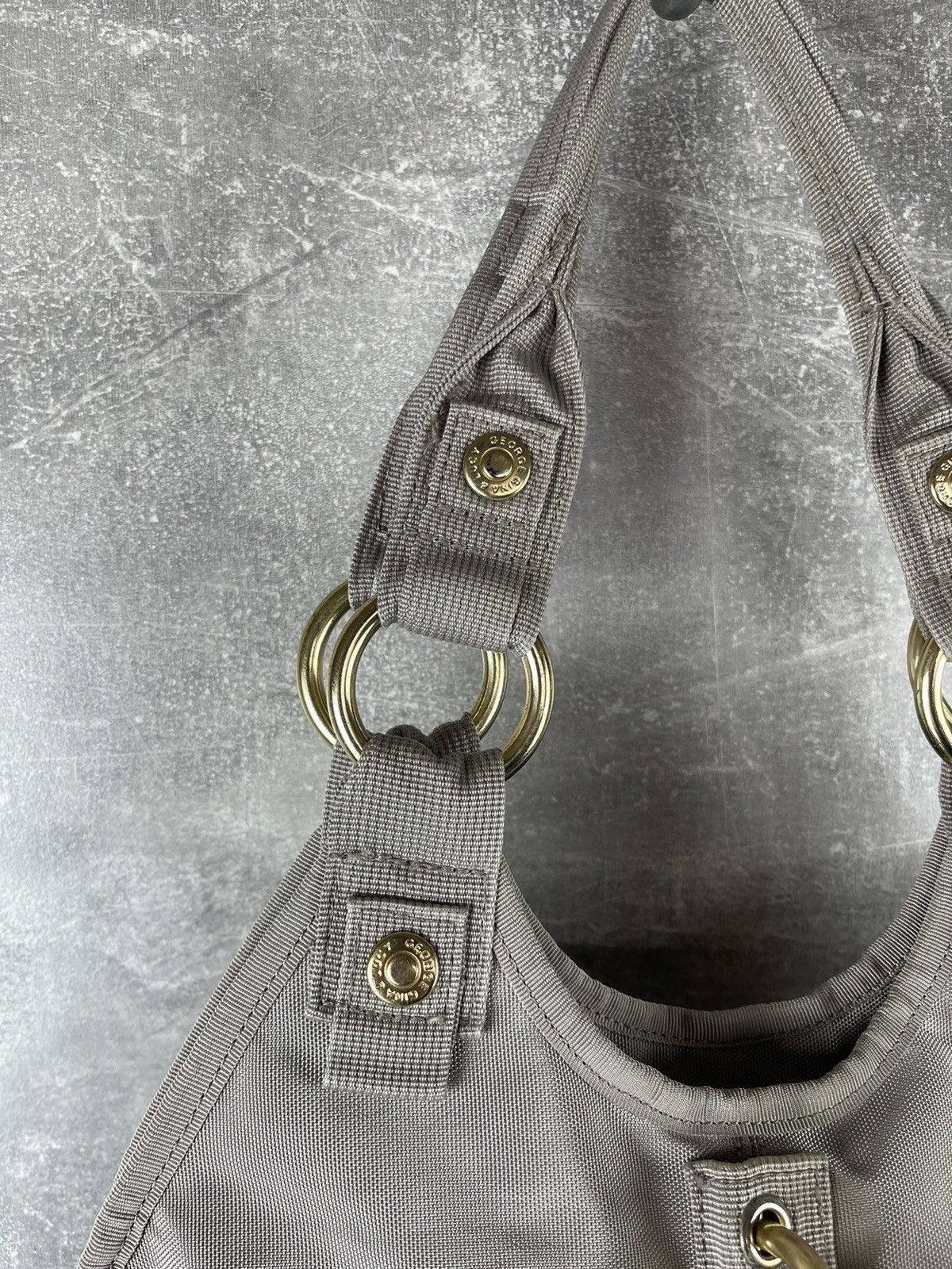 George Gina & Lucy Y2K George Gina & Lucy L04E Affair Nylon Shoulder Bag Grey Size ONE SIZE - 4 Thumbnail