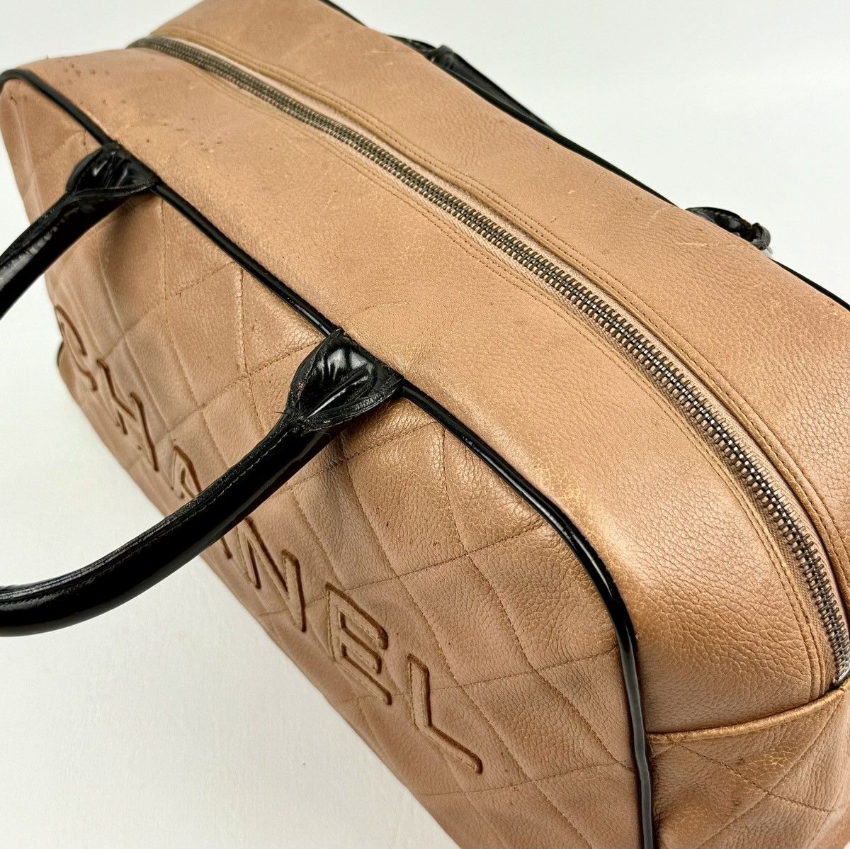 Chanel Chanel - 2002 - Caviar - Matelassé - Bowling Bag Size ONE SIZE - 7 Thumbnail
