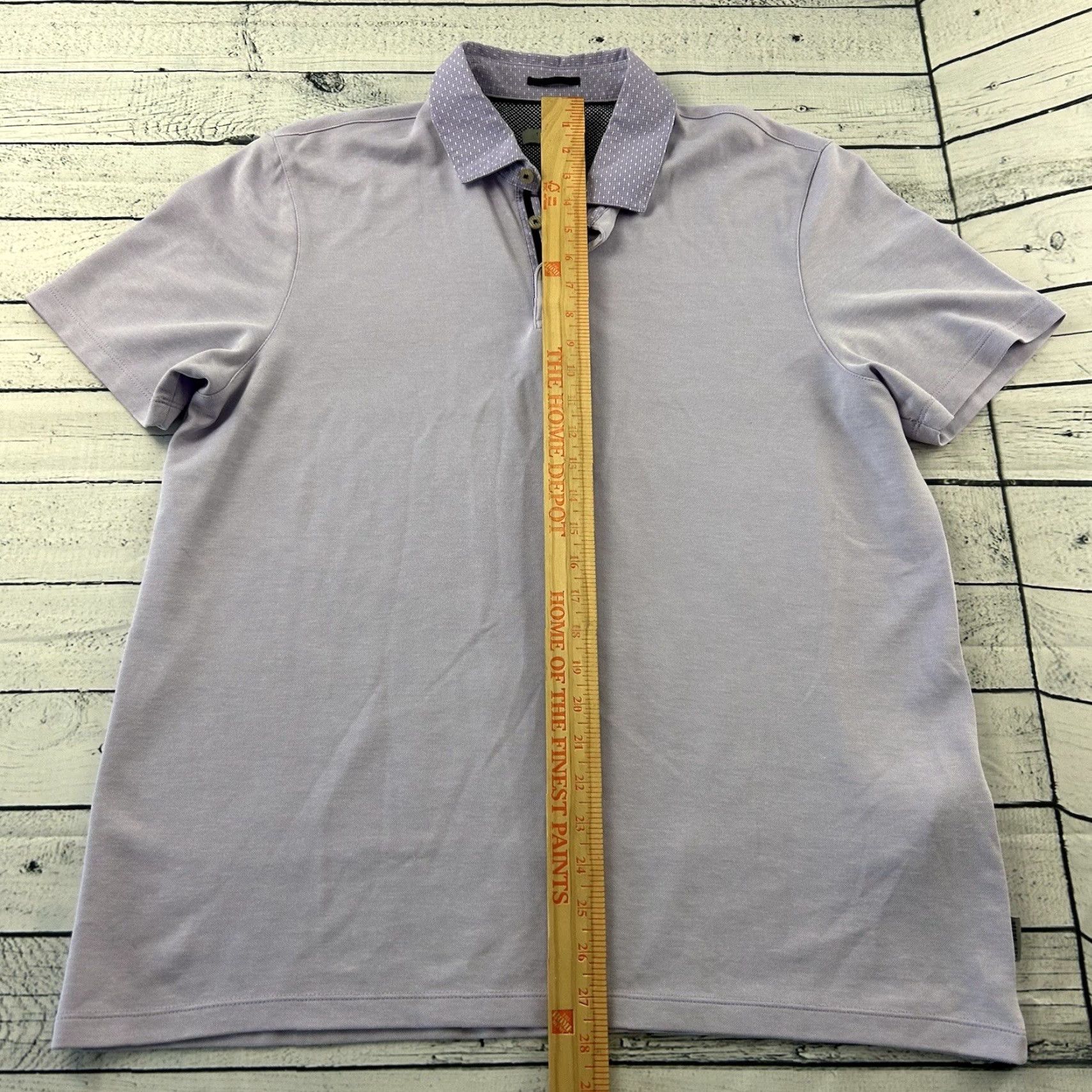 Ted Baker Ted Baker Short Sleeve Golf Polo Shirt Men's 5 Lilac Purple Nike Size US S / EU 44-46 / 1 - 3 Thumbnail