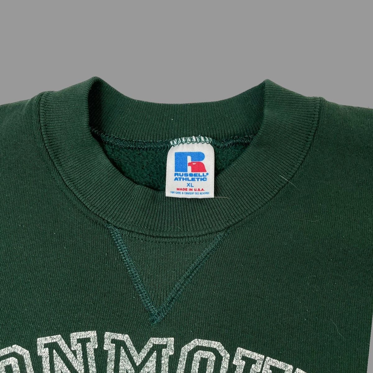 Vintage Vintage 90s Russell college sweatshirt Size US L / EU 52-54 / 3 - 4 Thumbnail