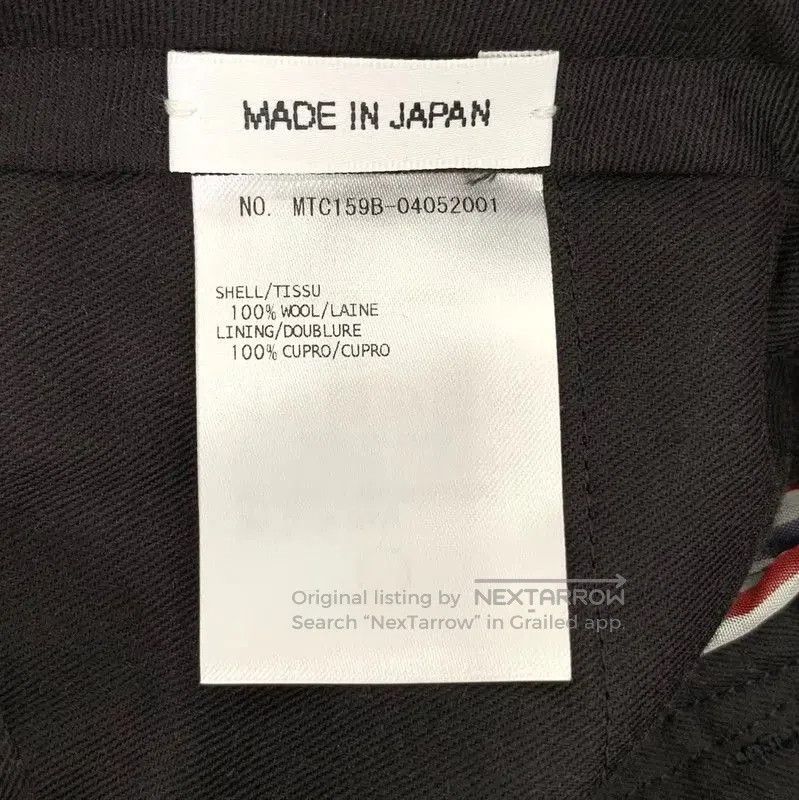 Other Thom Browne Black Wool Casual Pants for Men . Size US 26 / EU 42 - 6 Thumbnail